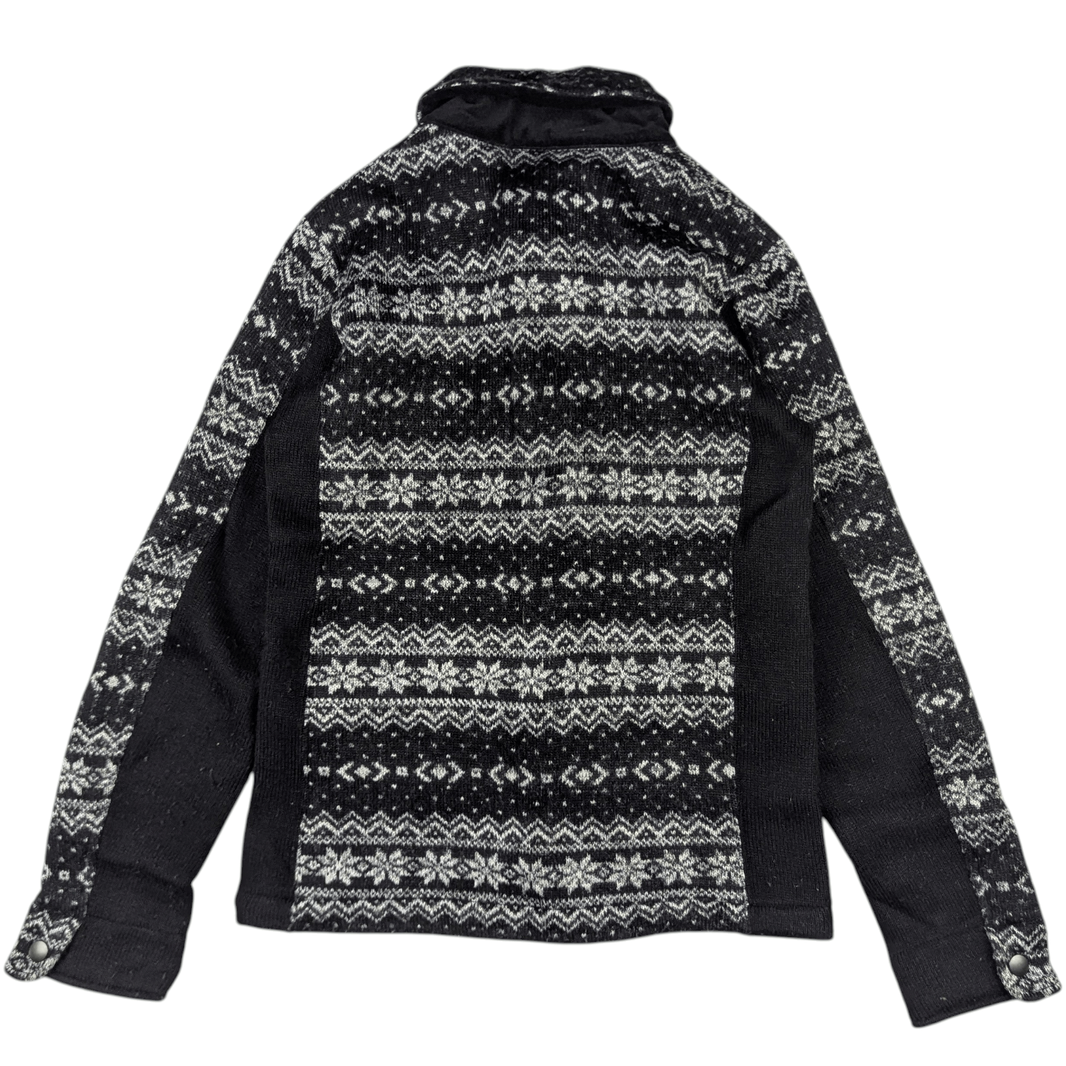 Takeo Kikuchi TAKEO KIKUCHI Coogi Style Button Up Wool Sweatshirt Size S / US 4 / IT 40 - 10 Thumbnail