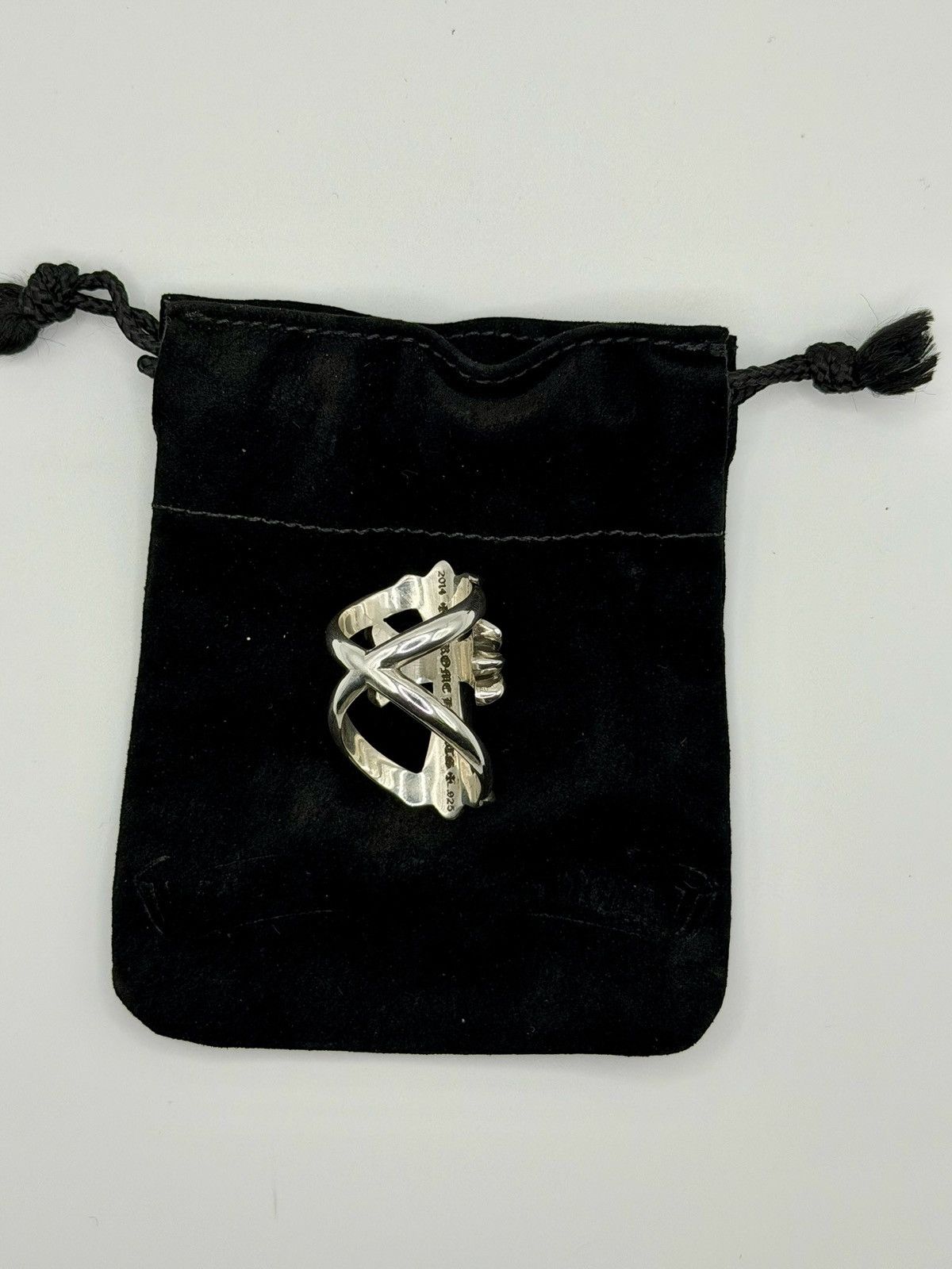 Chrome Hearts Chrome Hearts Infinity Ring Silver Size 8 Size ONE SIZE - 7 Thumbnail