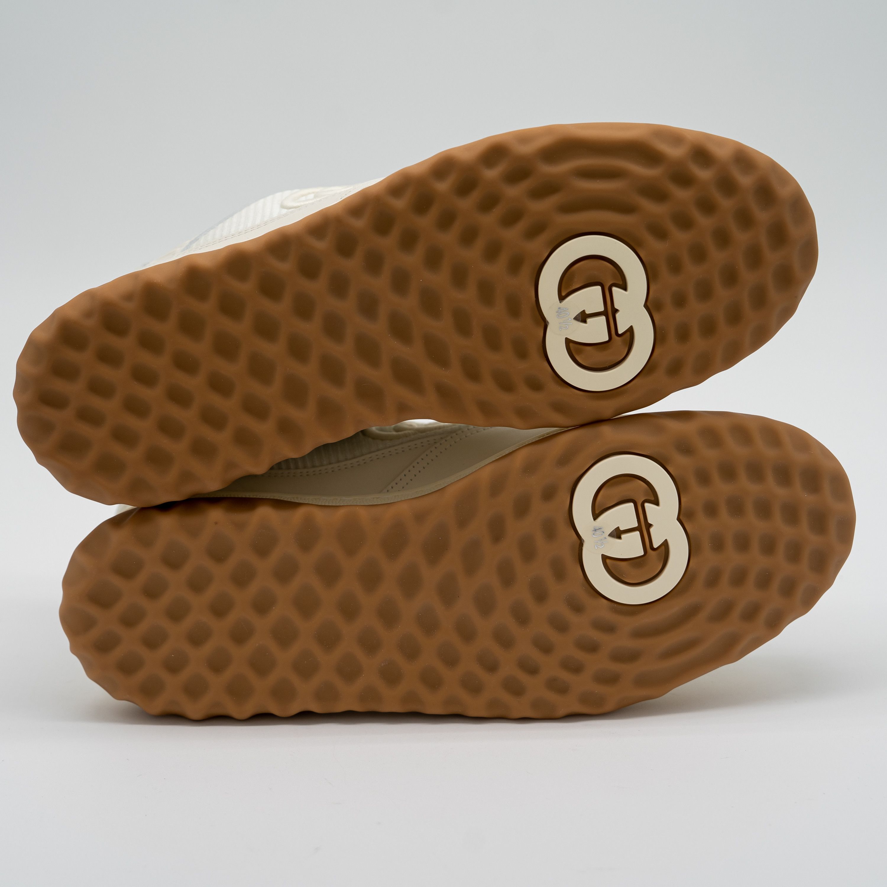 Gucci 40.5G 10.5 US Gucci MAC80 Sneakers White Brown GG Leather Size US 10.5 / IT 40.5 - 6 Thumbnail