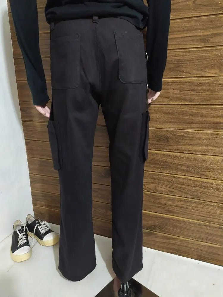 Other UNKNOWN Japanese Cargo Multipocket Bondage Punk Pants Size US 31 - 13 Thumbnail