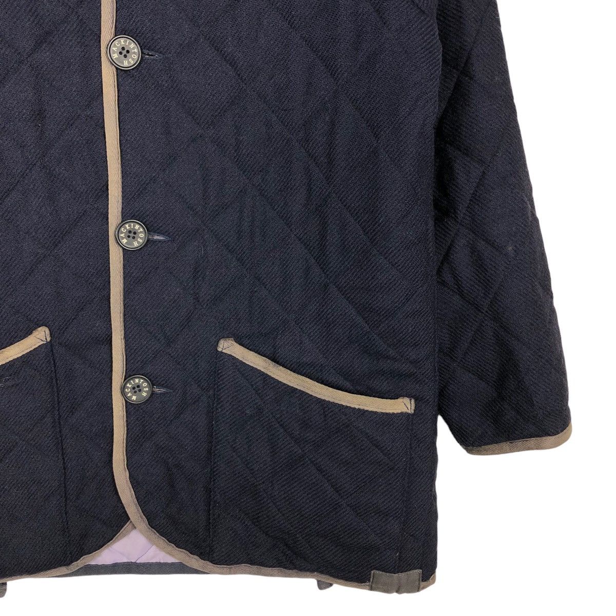 Issey Miyake 🔥Vintage Mackintosh Quilted Jacket Made in Scotland Size US M / EU 48-50 / 2 - 5 Thumbnail