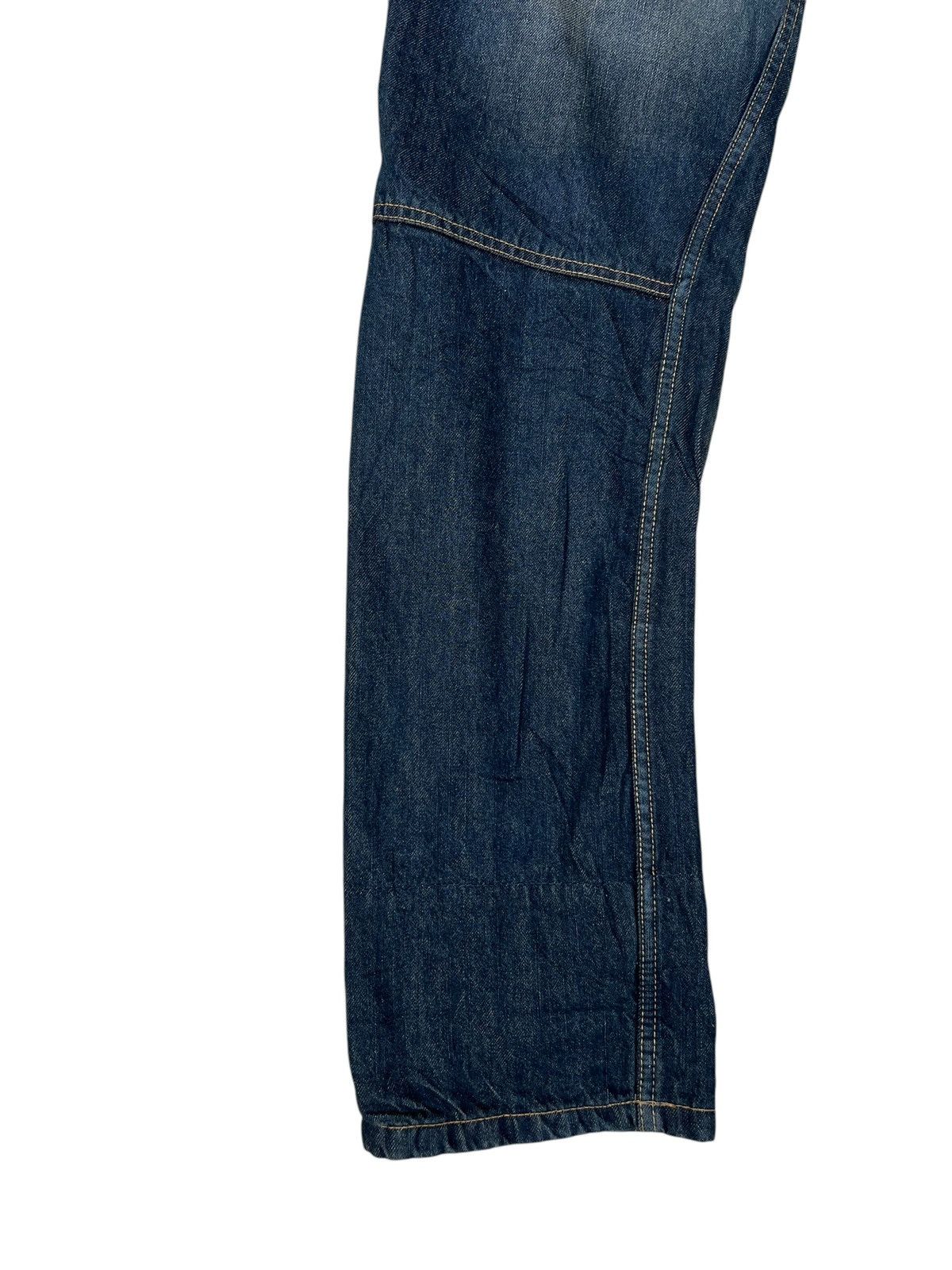 Vintage Mud Wash Denim Double Waist Dominate Handcrafted Jeans Size US 30 / EU 46 - 17 Thumbnail