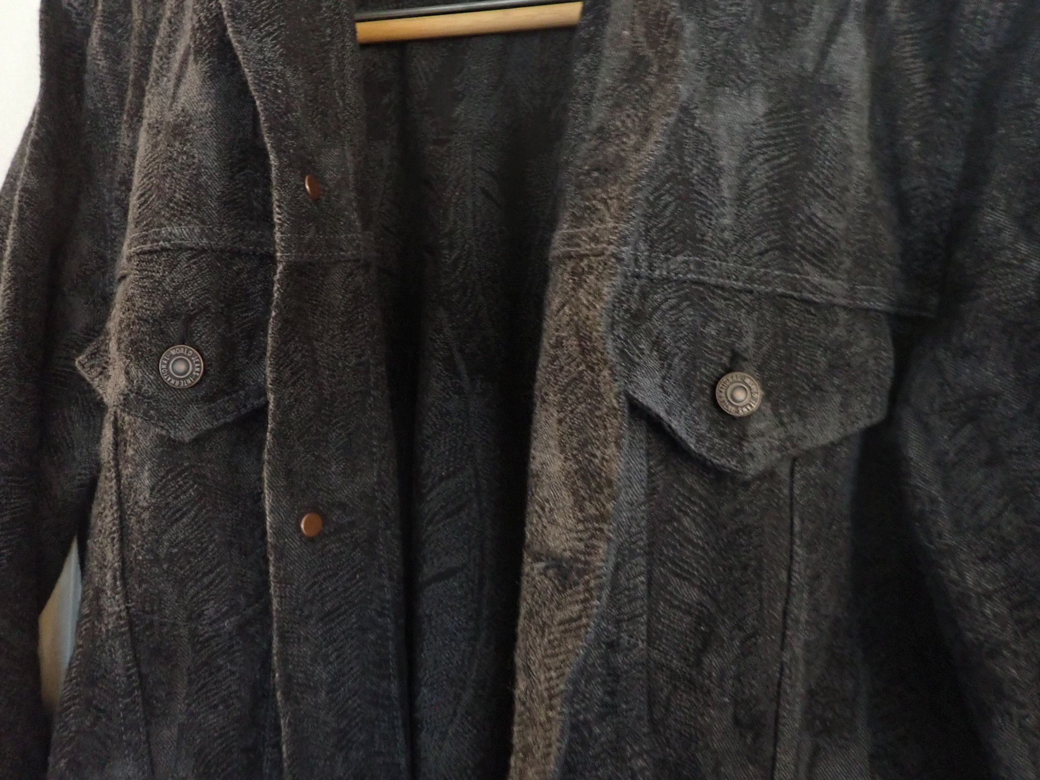 Kapital Kountry Feather Denim 3rd Jacket—Black Size US L / EU 52-54 / 3 - 7 Thumbnail