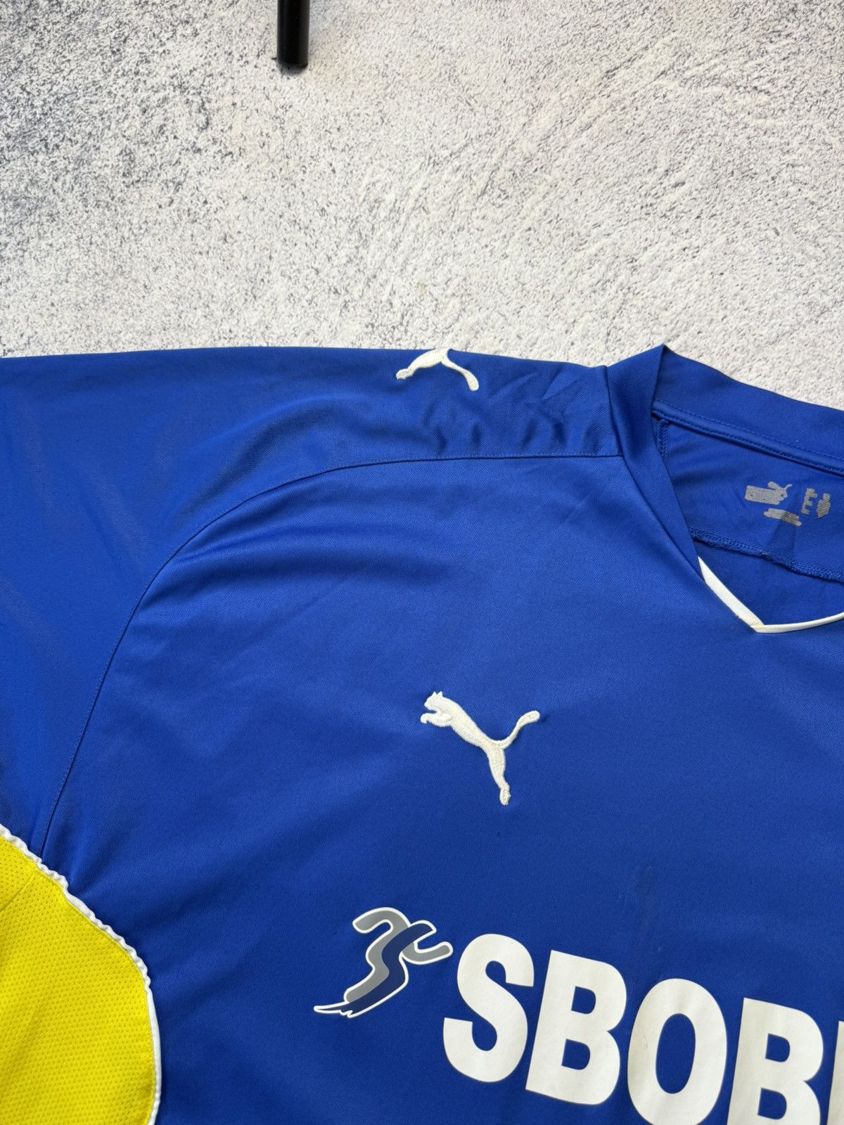 Puma Vintage Puma Cardiff City 2009/10 Home Shirt Soccer Jersey Size US XL / EU 56 / 4 - 16 Thumbnail