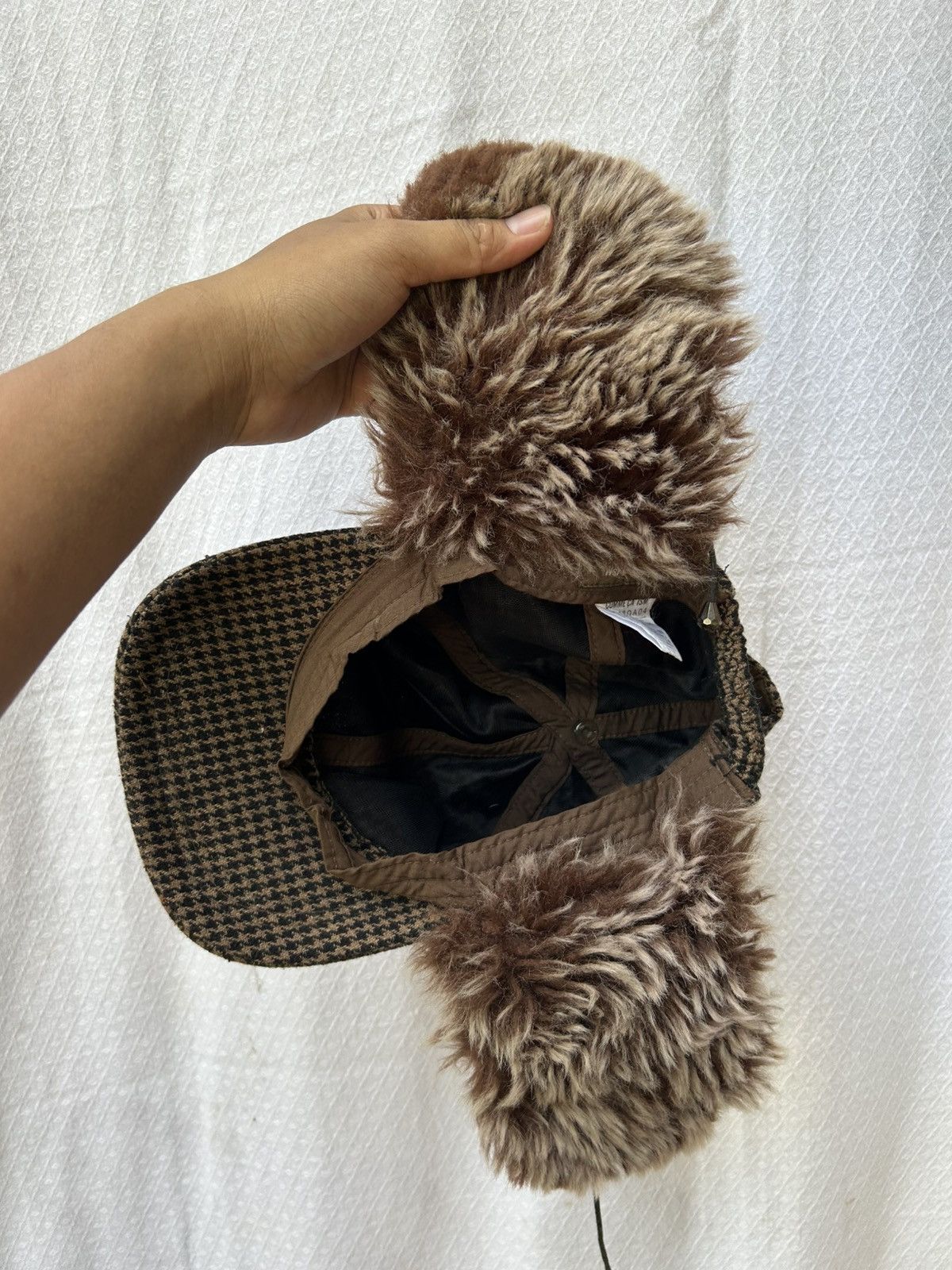 If Six Was Nine × Japanese Brand × Le Grande Bleu (L.G.B.) Comme Ca Ism Earflap Fur Style Hats Size ONE SIZE - 4 Thumbnail