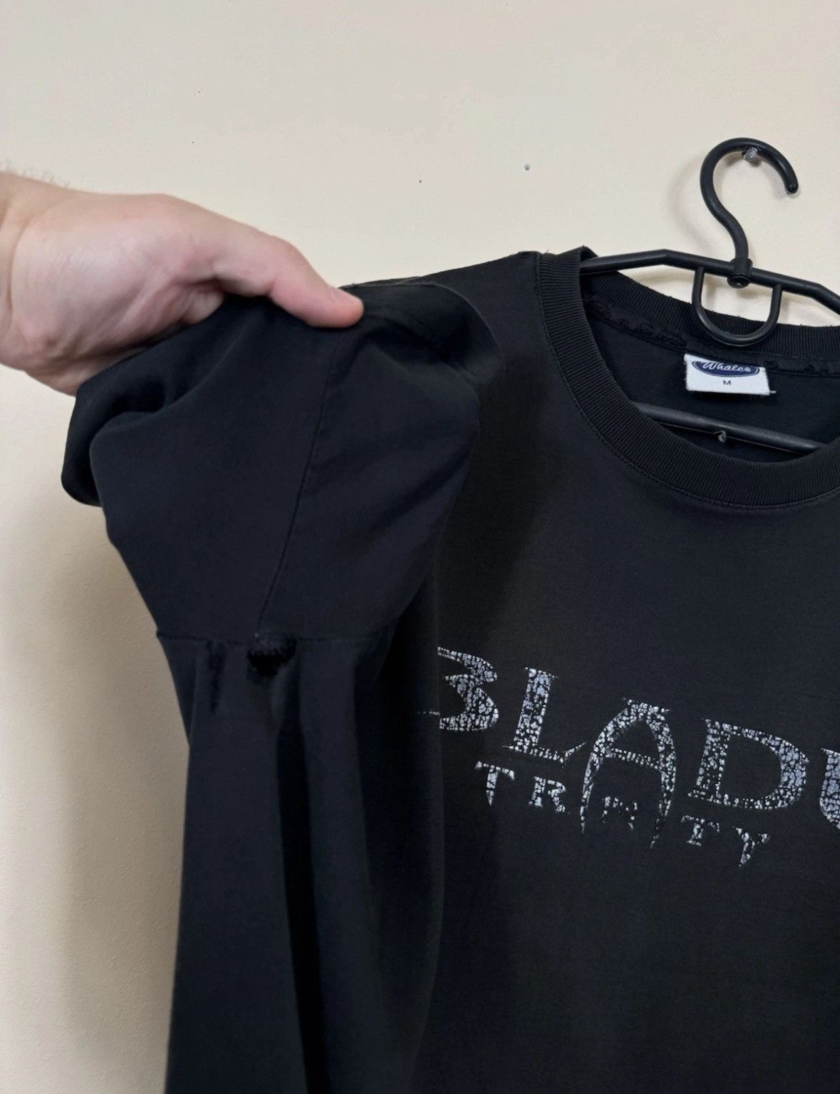 Vintage Vintage Blade Trinity T shirt Matrix 2000s Movie Black M Size US M / EU 48-50 / 2 - 13 Thumbnail