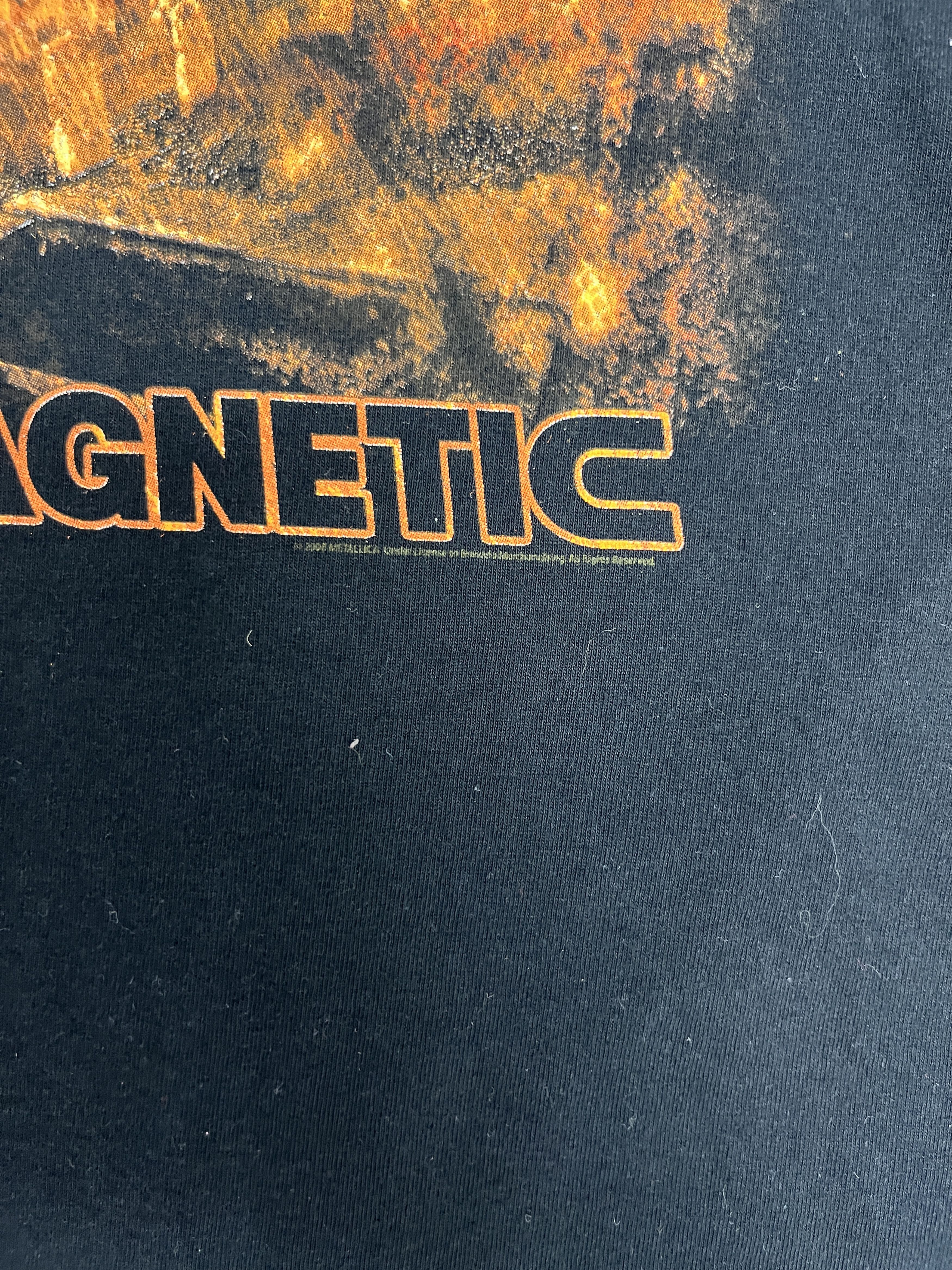 Vintage Metallica Death Magnetic Vintage Rock T-Shirt Tee Size US L / EU 52-54 / 3 - 3 Thumbnail