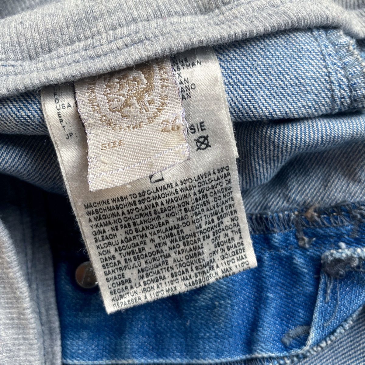 Diesel × Jean × Le Grande Bleu (L.G.B.) Vintage 2000s Diesel Boot Cut Denim Flared Denim Jeans Y2K Size US 28 / EU 44 - 7 Thumbnail