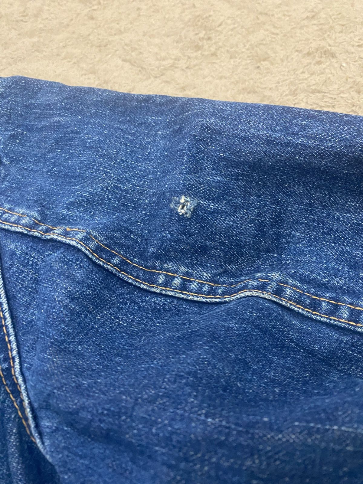 Levi's vintage levis big e jackets distres Size US L / EU 52-54 / 3 - 10 Thumbnail