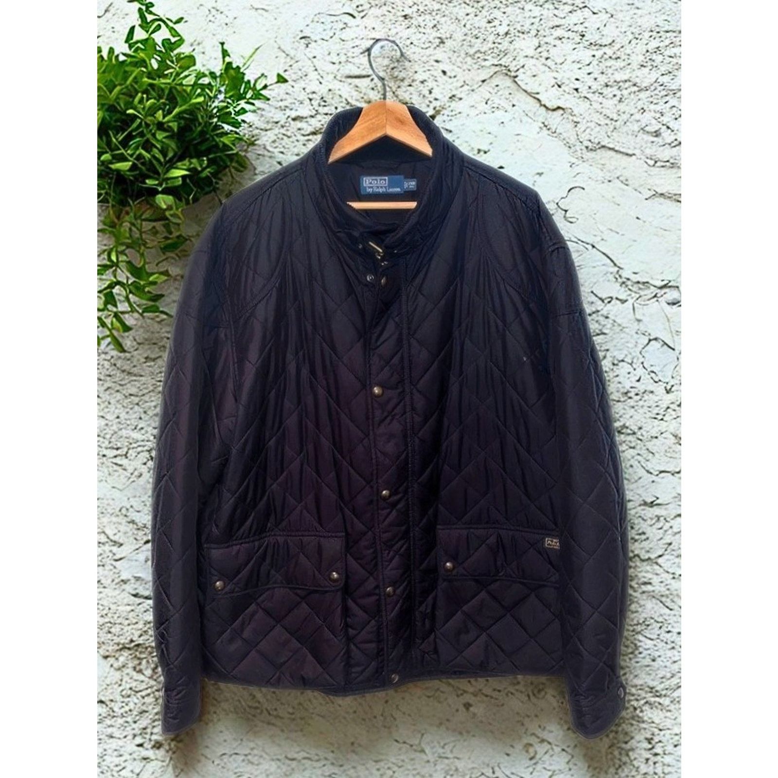 Polo Ralph Lauren Polo Ralph Lauren Beaton Quilted Field Jacket Black 2XB NWOT Size US XXL / EU 58 / 5 - 3 Thumbnail