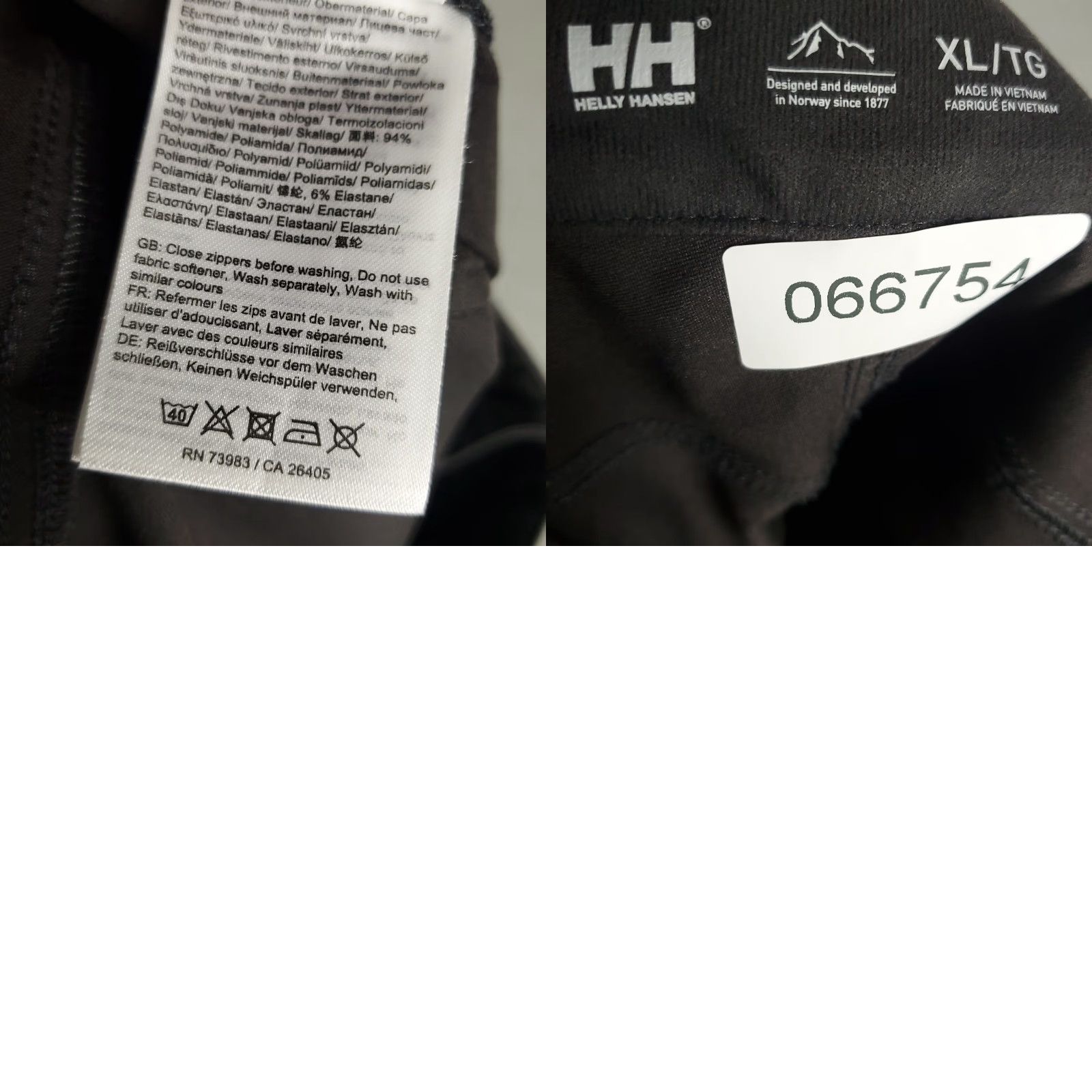 Helly Hansen Helly Hansen Pants Mens XL Gray 5-Pocket Cargo Straight Leg Pants Size US 36 / EU 52 - 9 Thumbnail