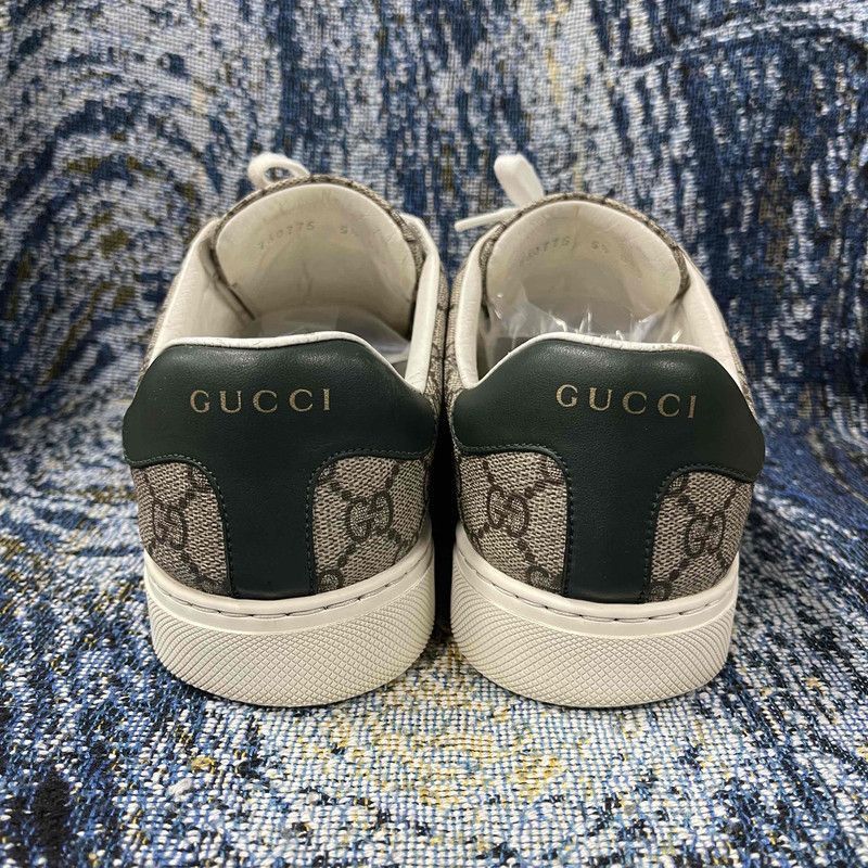 Gucci Gucci Ace Leather Low-Top Sneakers - Size US 8.5 / EU 41-42 - 1 Thumbnail