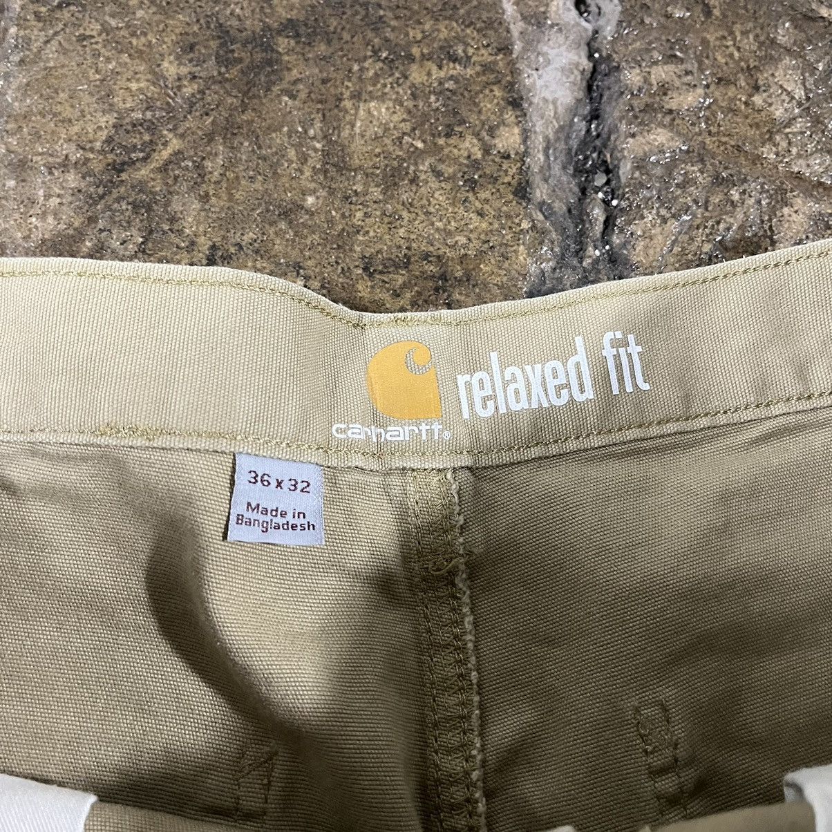 Carhartt × Vintage Crazy Y2K Carhartt Carpenter Pants Faded Workwear Skater Size US 36 / EU 52 - 8 Thumbnail