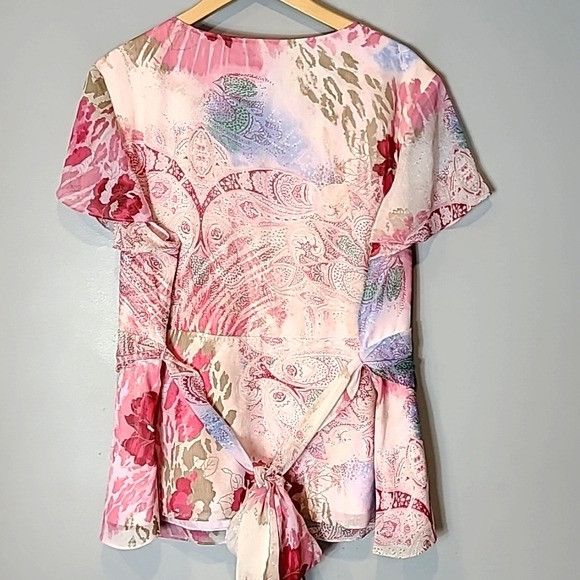 Vintage Vintage Y2K whimsical fairy core babydoll Top Mermaid 3X Sat Size 3XL / US 20-22 - 4 Thumbnail