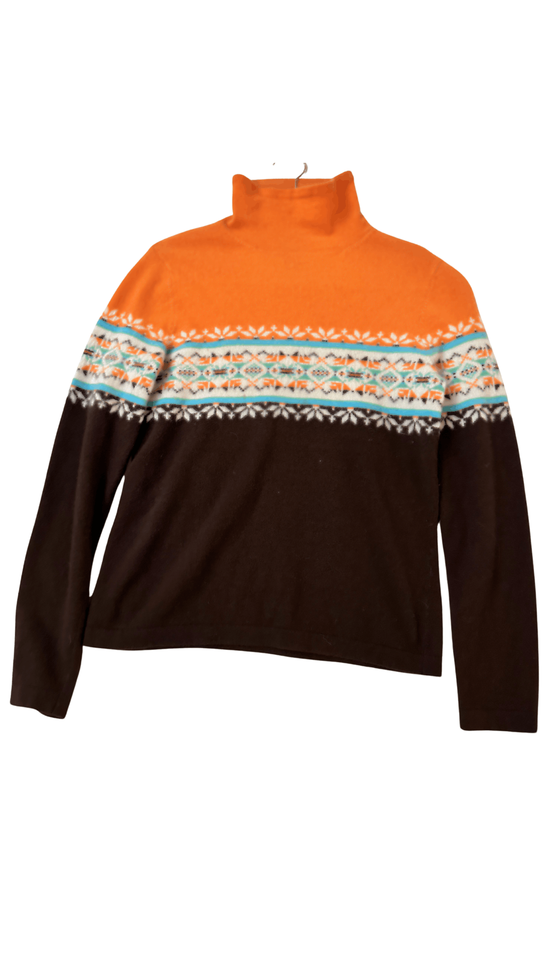 Jones New York Vintage Merino Wool & Cashmere turtleneck sweater Size S / US 4 / IT 40 - 1 Preview