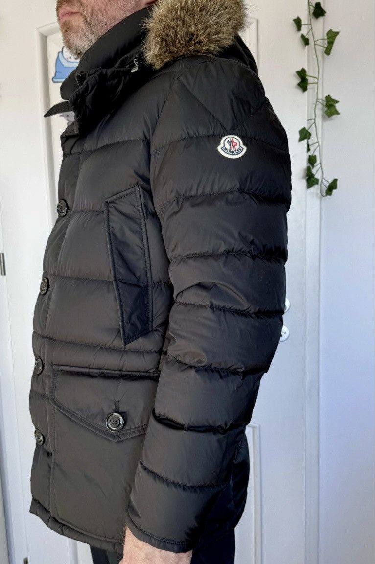 Moncler Moncler Cluny - Fur Hood Jacket Size US L / EU 52-54 / 3 - 2 Thumbnail