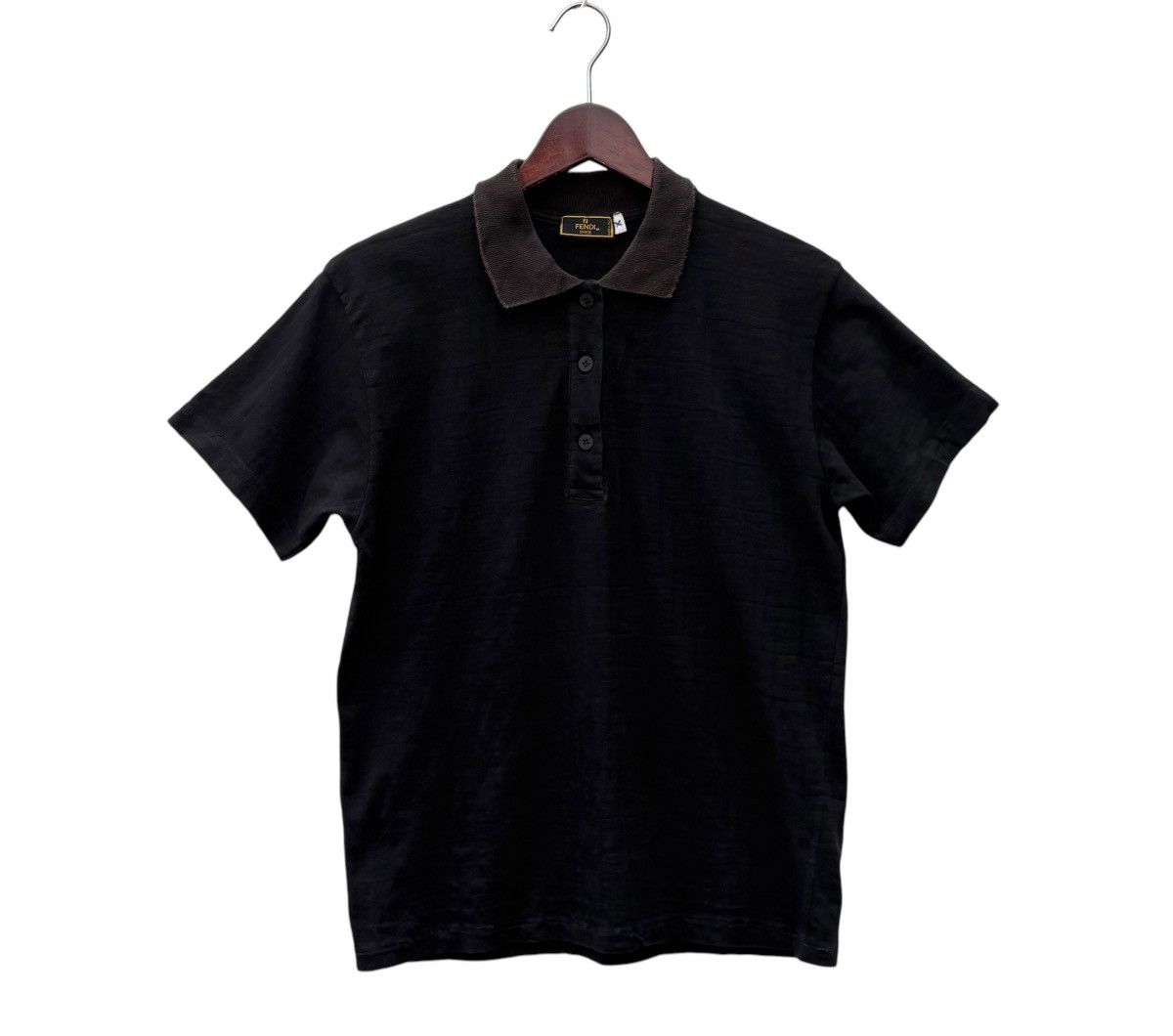 Fendi Fendi Monogram Polo Tee Size US S / EU 44-46 / 1 - 1 Thumbnail