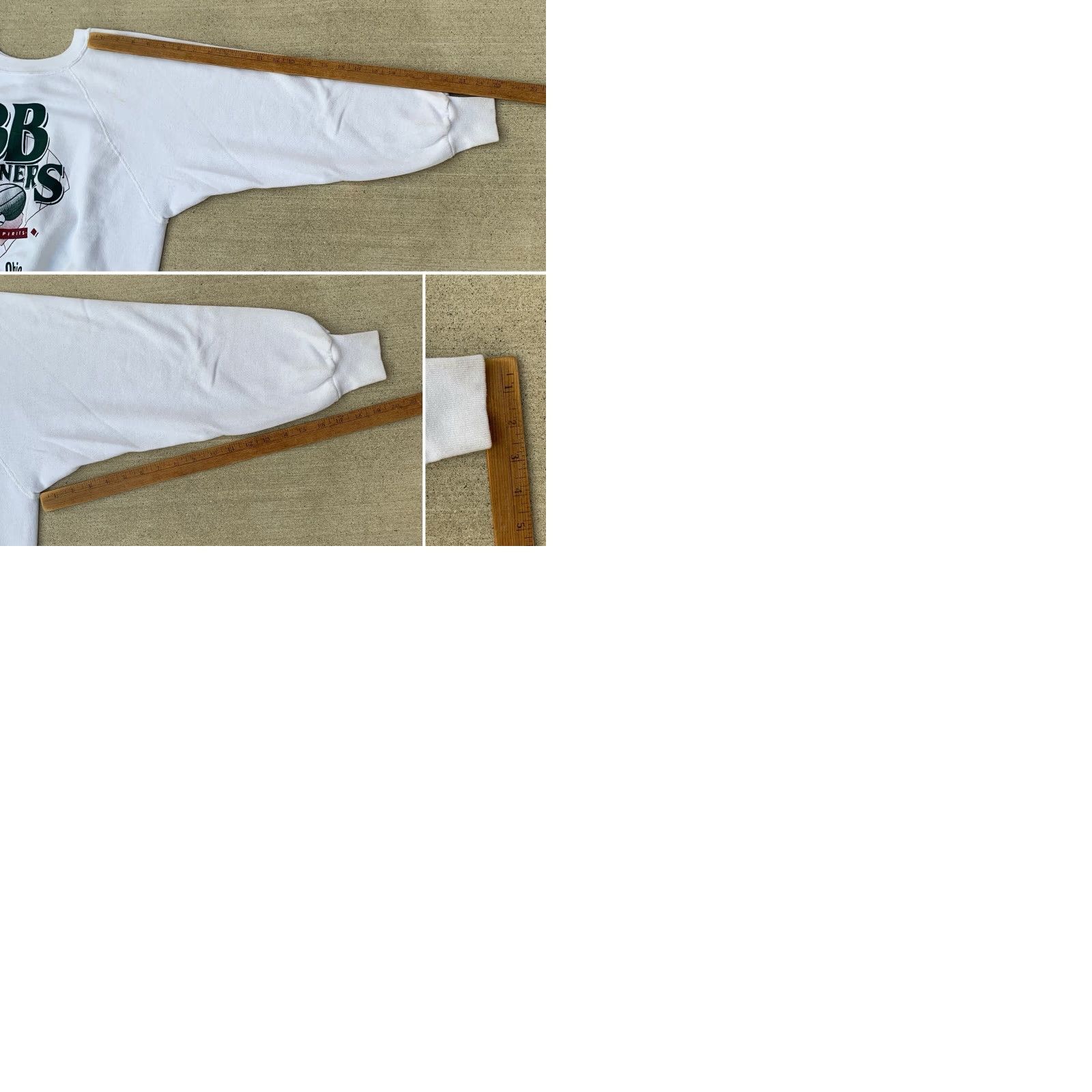 Vintage VINTAGE Ultra Sweats Raglan Sweatshirt Men's White Sport White Baseball Basketball Football L Size US L / EU 52-54 / 3 - 12 Thumbnail