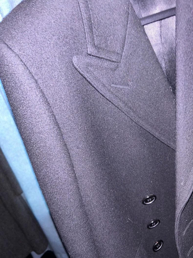 Saint Laurent Paris saint Laurent paris16 FW Mafia Gun Collar Coat 2503-Nextar Size US M / EU 48-50 / 2 - 7 Thumbnail