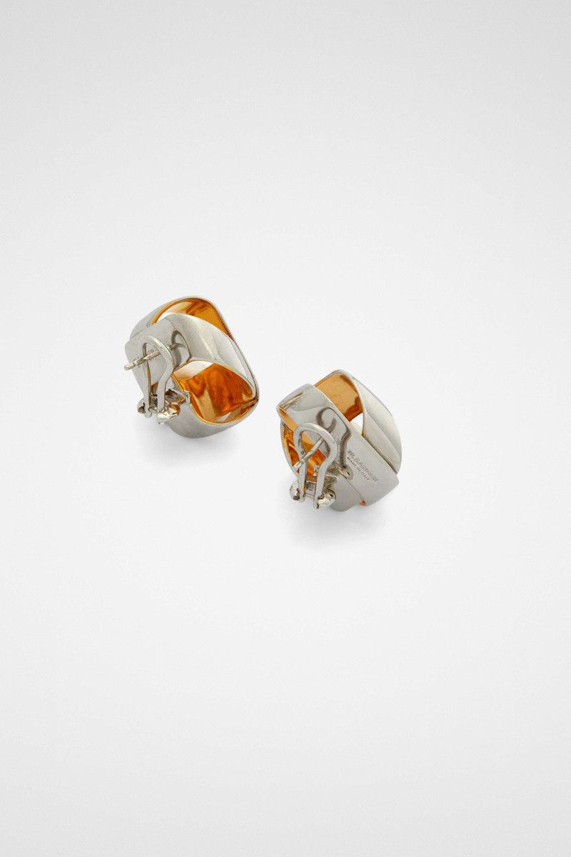 Jil Sander o1loc1c0426 Size:OS/Earrings in Yellow/Silver Size ONE SIZE - 3 Thumbnail