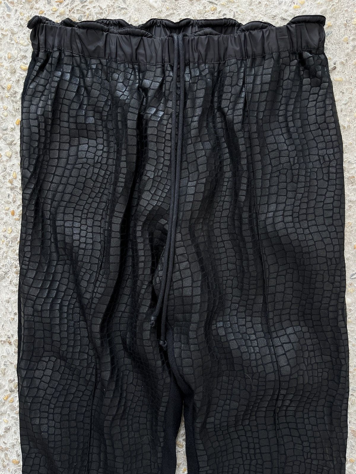 Sacai Textured Panel Hybrid Leggings Pants Size 26" / US 2 / IT 38 - 8 Thumbnail
