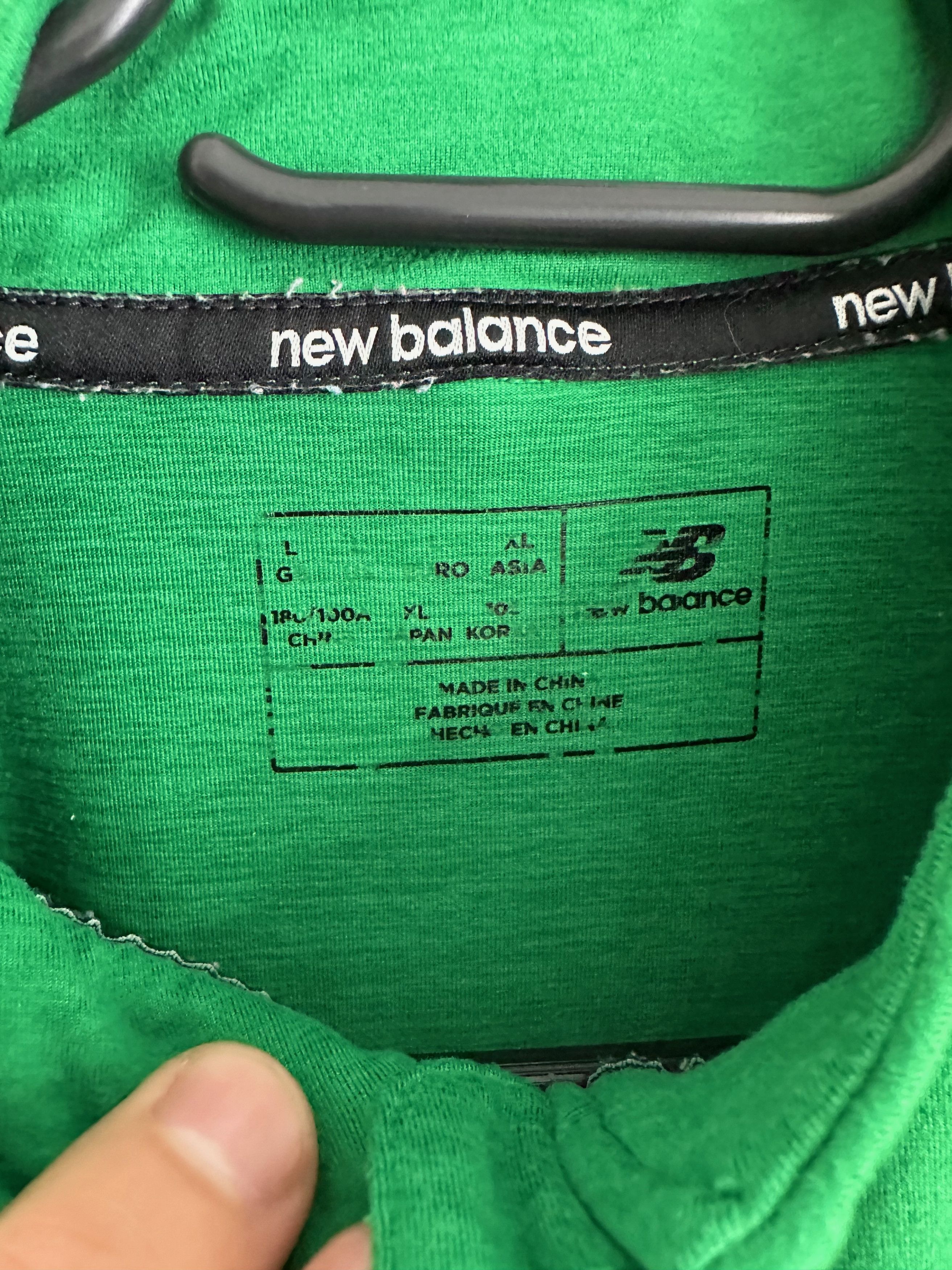 New Balance 2017 Ireland New Balance training shirt long sleeve Size US L / EU 52-54 / 3 - 8 Thumbnail