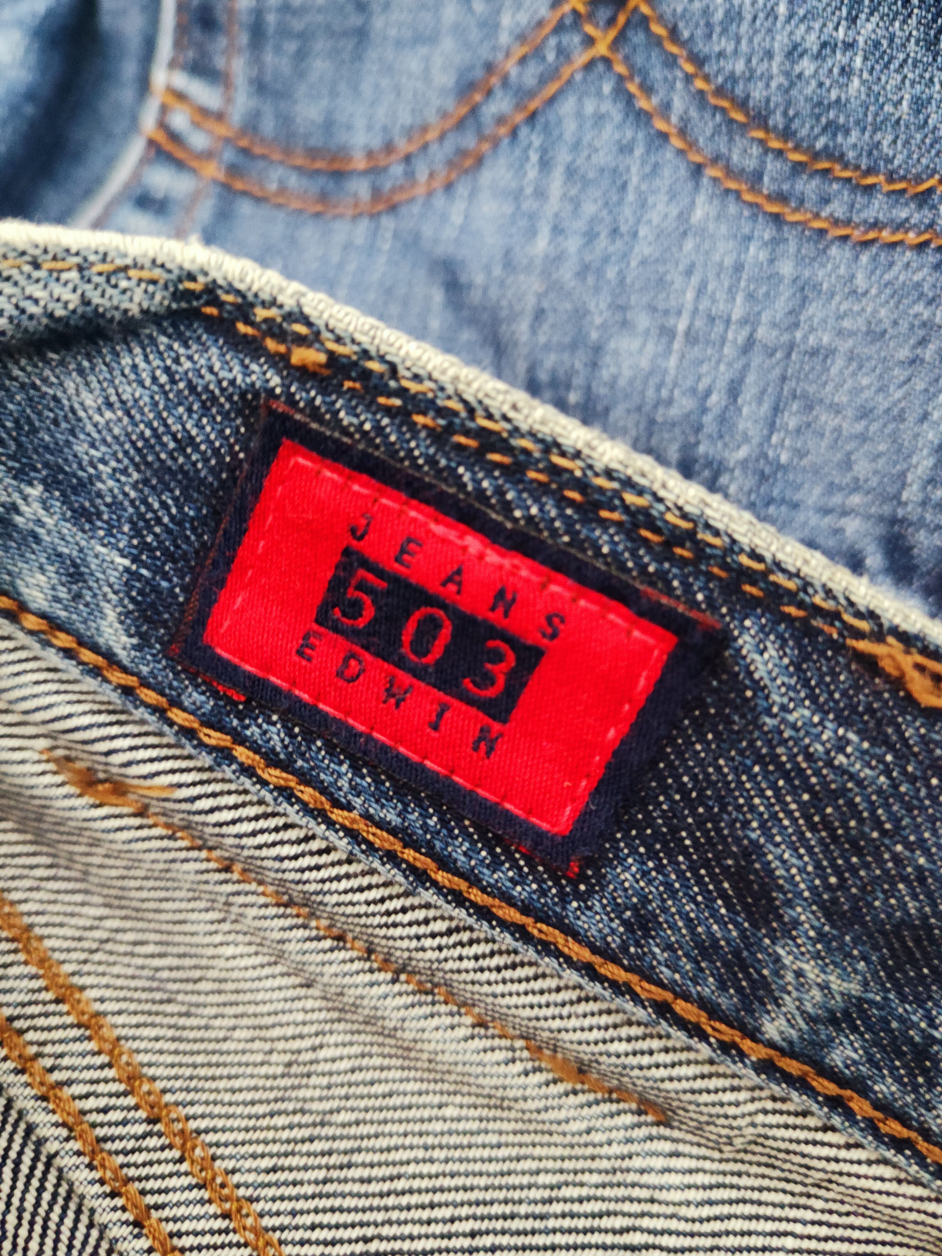 Edwin Edwin Blue Distressed Ripped Denim Jeans #W230 Size US 26 / EU 42 - 18 Thumbnail