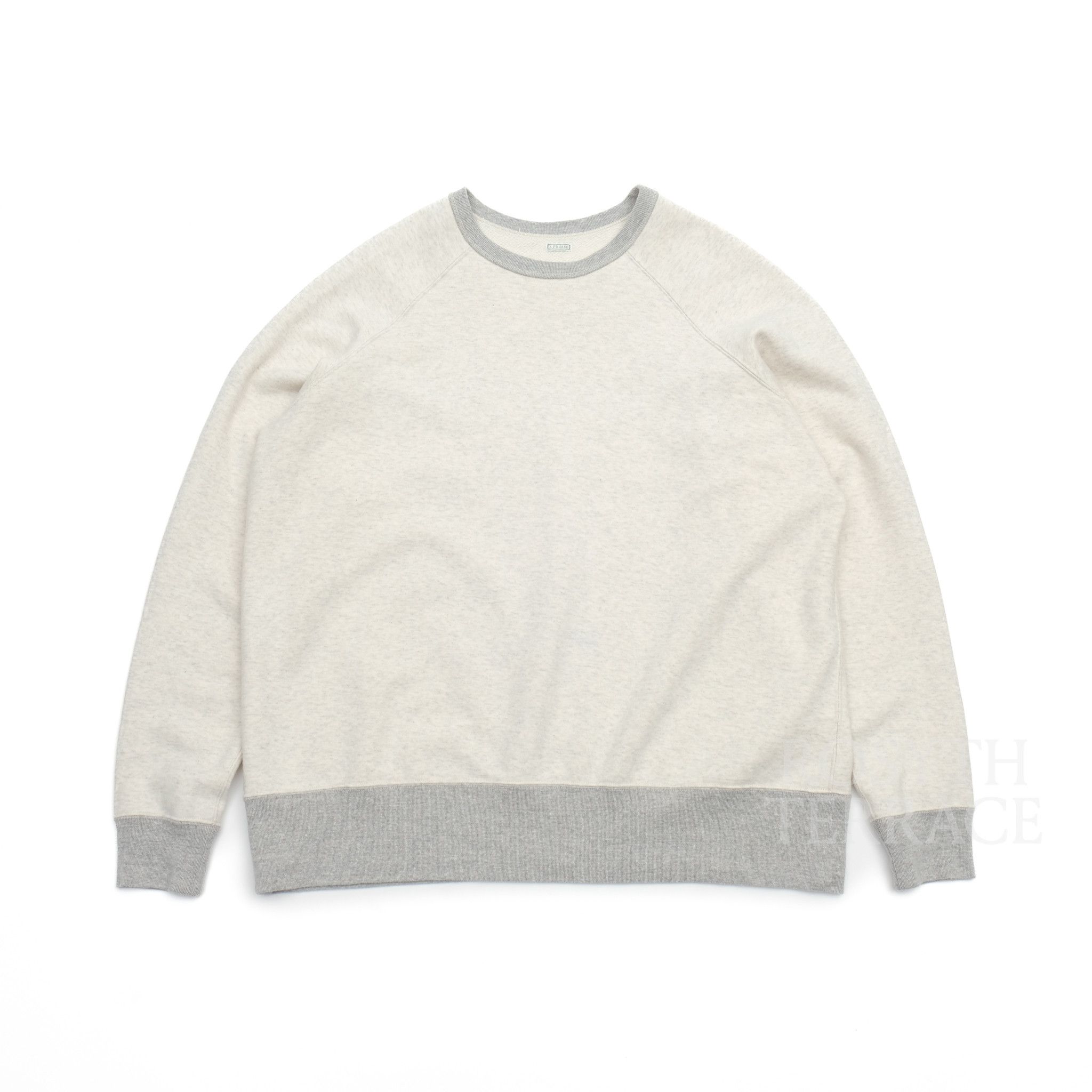 【A.PRESSE / VINTAGE SWEATSHIRT (OATMEAL) / SIZE 2】