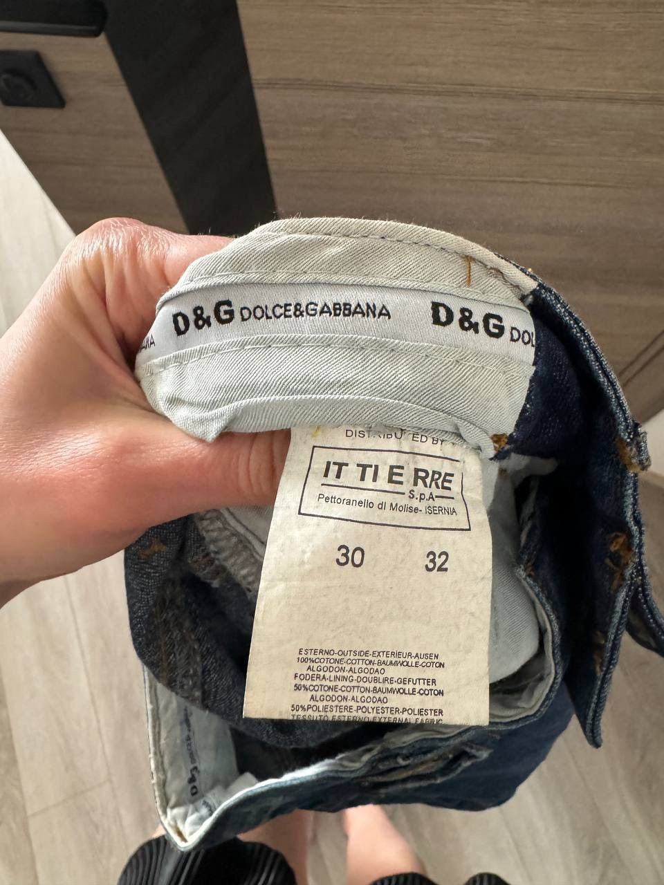 Dolce & Gabbana × If Six Was Nine × Vintage Y2K Dolce&Gabbana Jeans Pants Logo Size 30" / US 8 / IT 44 - 8 Thumbnail