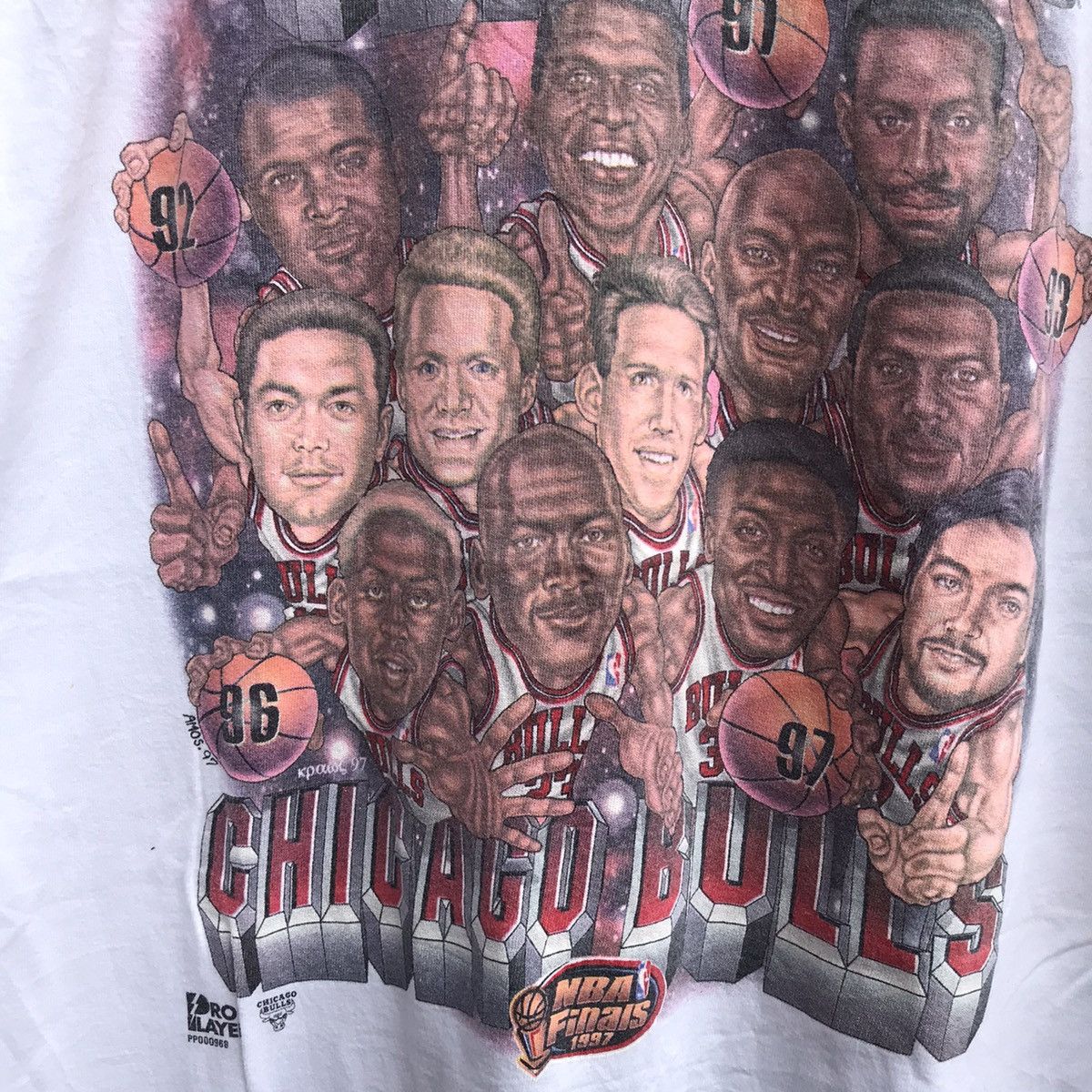 NBA × Vintage Vintage 90s CHICAGO BULLS nba team champion Size US L / EU 52-54 / 3 - 3 Thumbnail