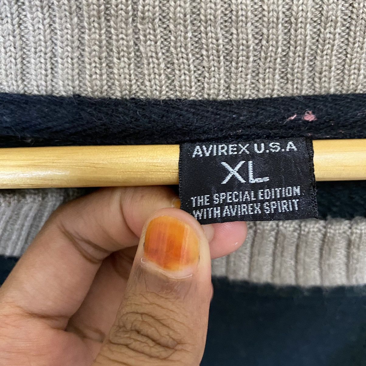 Avirex × Vintage Vintage 90s Avirex Dragon Big Logo Crewneck Sweatshirt Size US XL / EU 56 / 4 - 12 Thumbnail