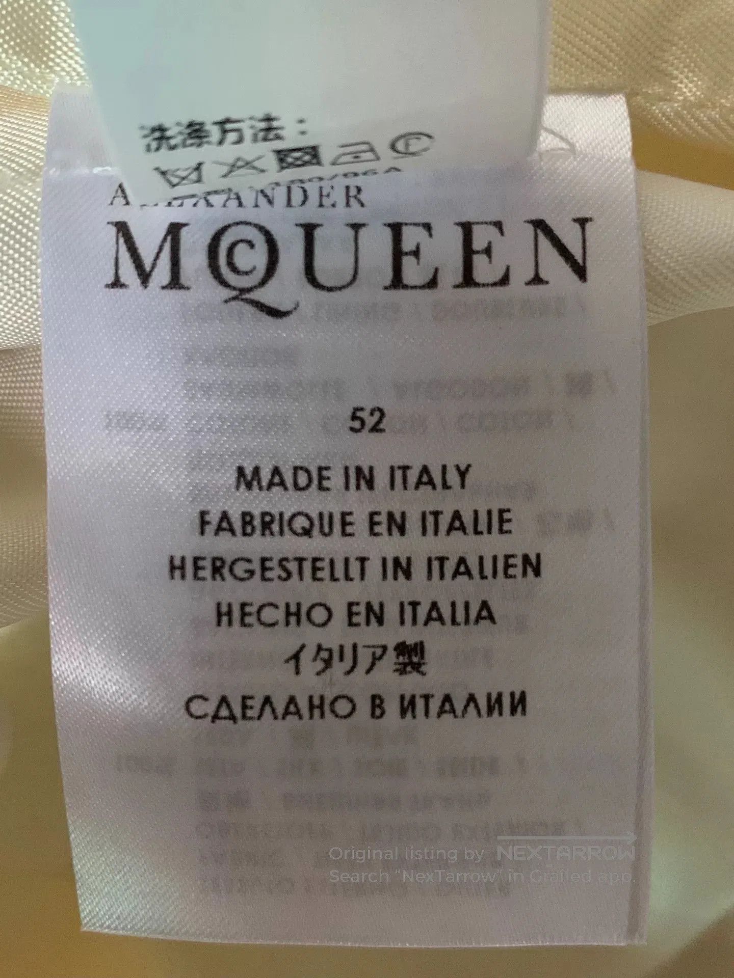 Alexander McQueen Alexander McQueen Silk Blazer 2014 Collection. Size XXL / US 16-18 / IT 52-54 - 8 Thumbnail