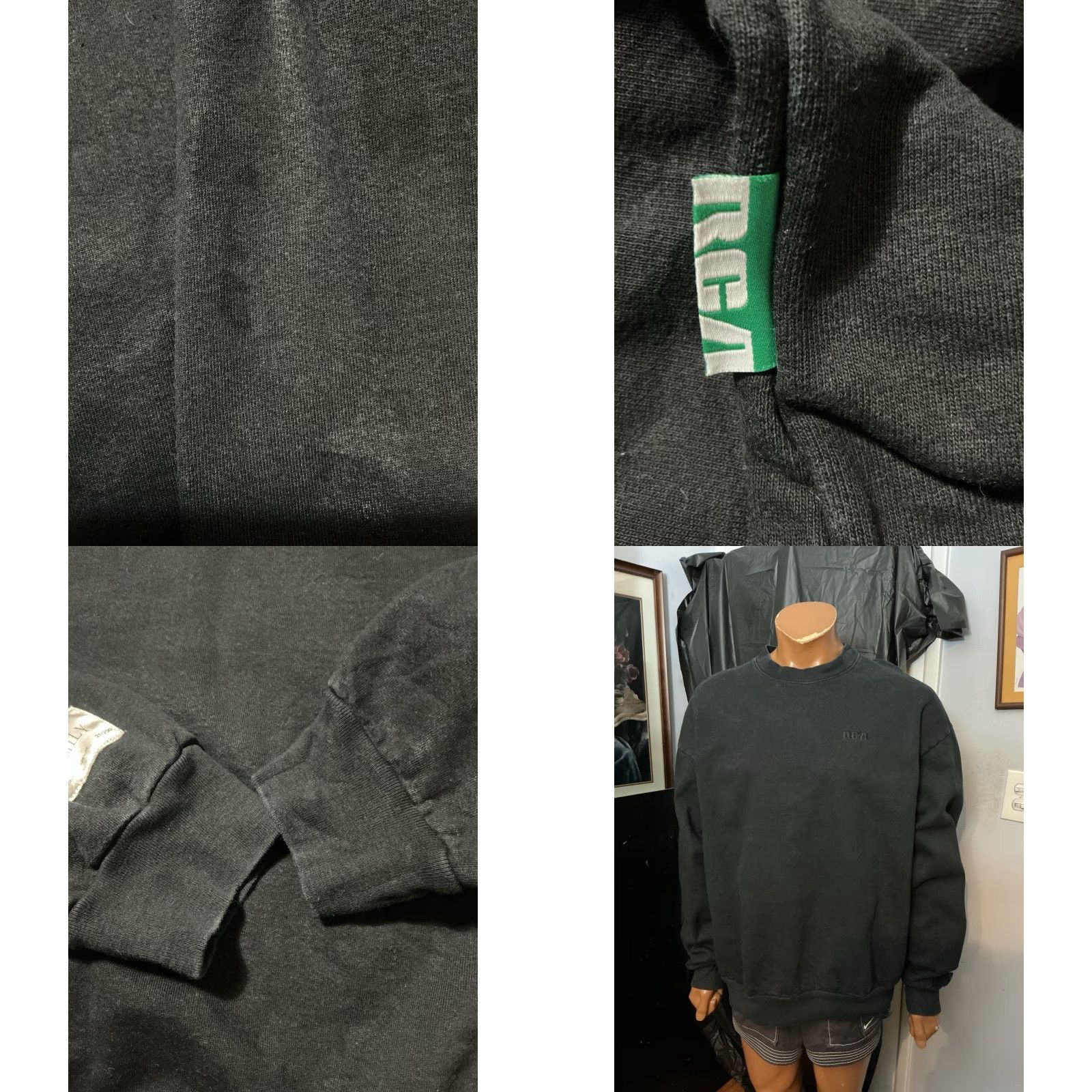 Los Angeles Apparel RCA Records Los Angeles Apparel Family Limited Edition 21/200 Exclusive Black Crewneck Sweatshirt XL Mens Size US XL / EU 56 / 4 - 8 Thumbnail