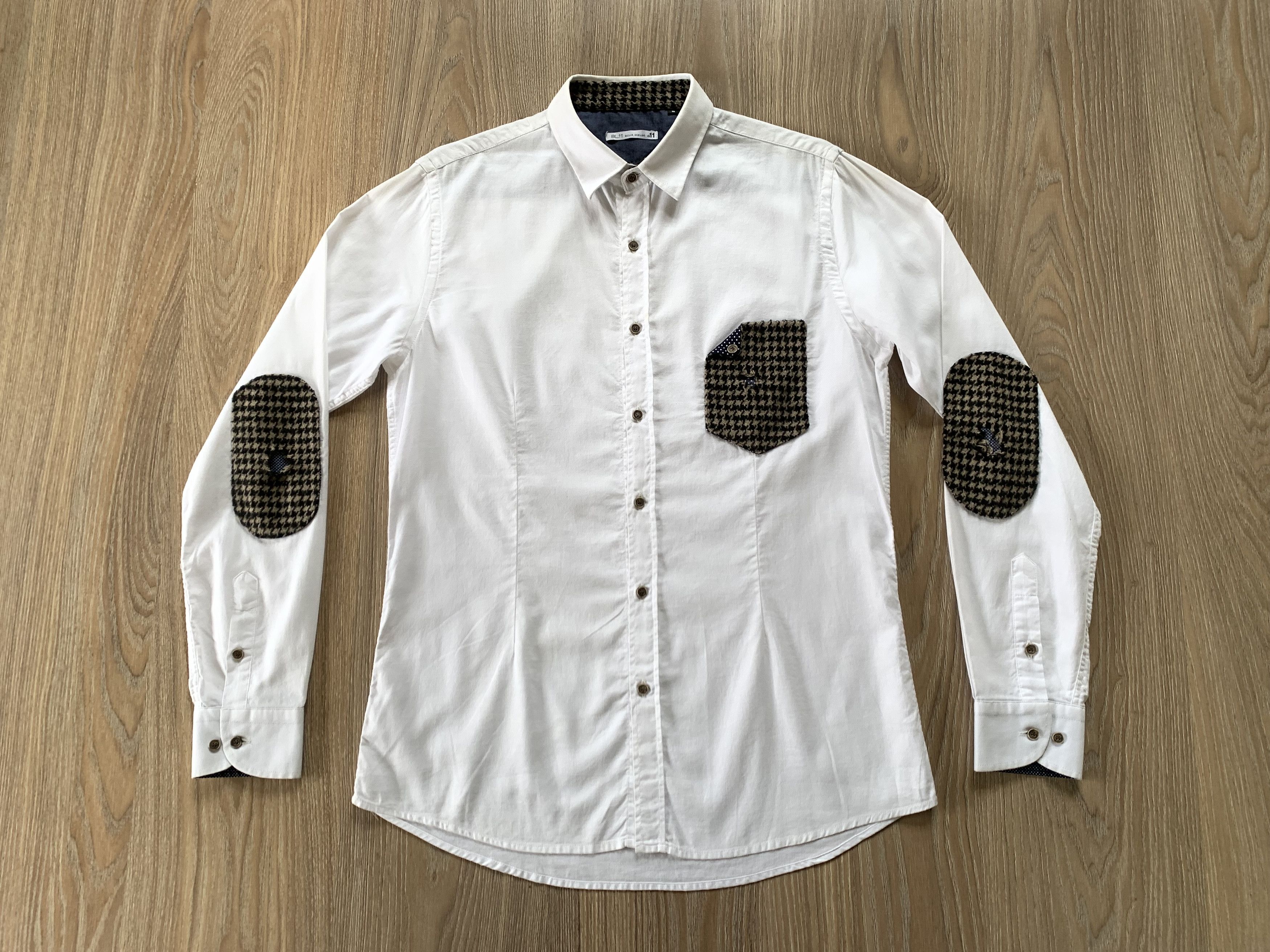 Vintage Block Eleven Cotton Long Sleeve Shirt Size US S / EU 44-46 / 1 - 2 Thumbnail