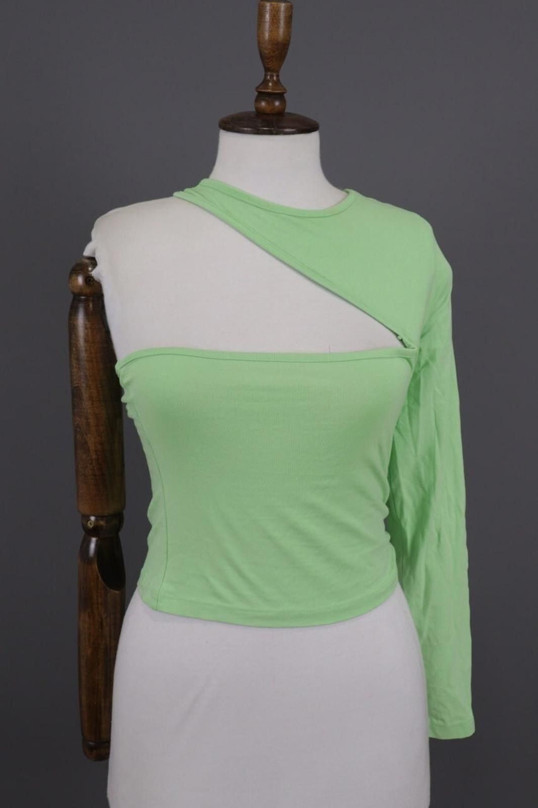 Karl Kani Karl Kani Embroidered Asymmetrical One Shoulder Shirt Size S Size S / US 4 / IT 40 - 1 Thumbnail