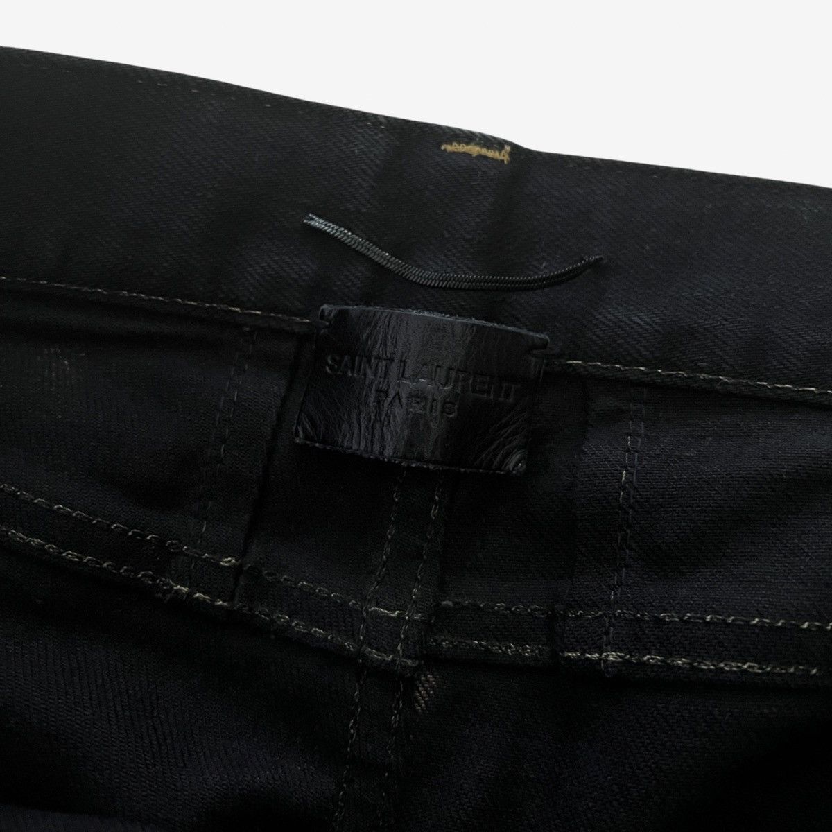 Hedi Slimane × Saint Laurent Paris *RARE* Saint Laurent Paris DO2 AW14 Bleached Ripped Denim Size US 31 - 9 Thumbnail