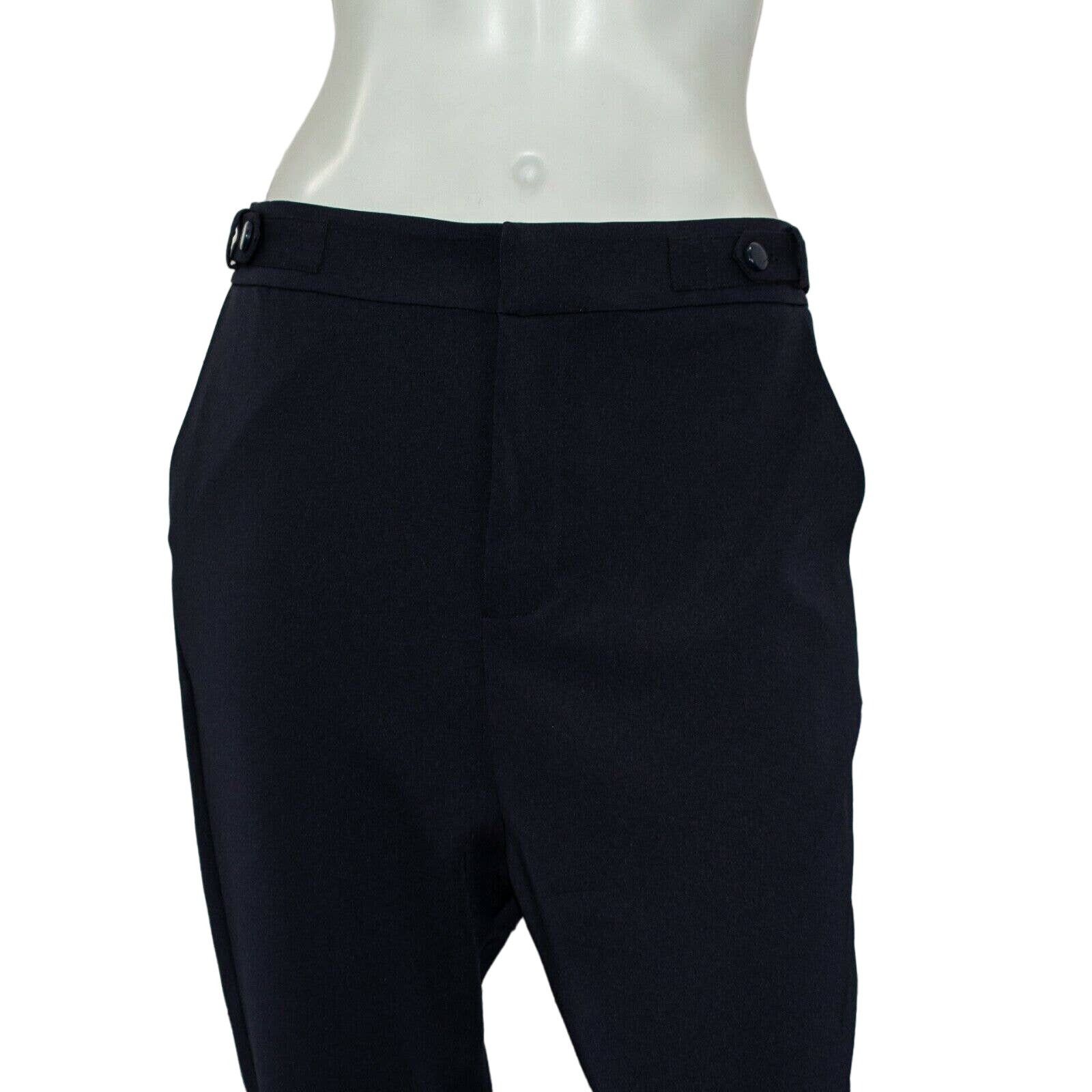 Equipment EQUIPMENT Femme Charlyne Trouser Pants Eclipse Navy Size 25" / US 0 / IT 36 - 8 Thumbnail