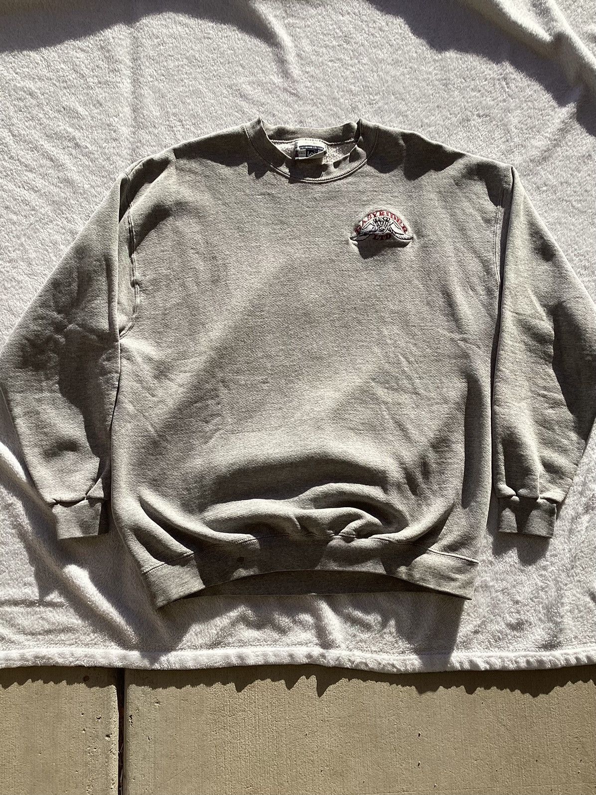 Harley Davidson × Vintage Vintage 90s/Y2K easy rider magazine Lee sports sweatshirt Size US XL / EU 56 / 4 - 1 Thumbnail