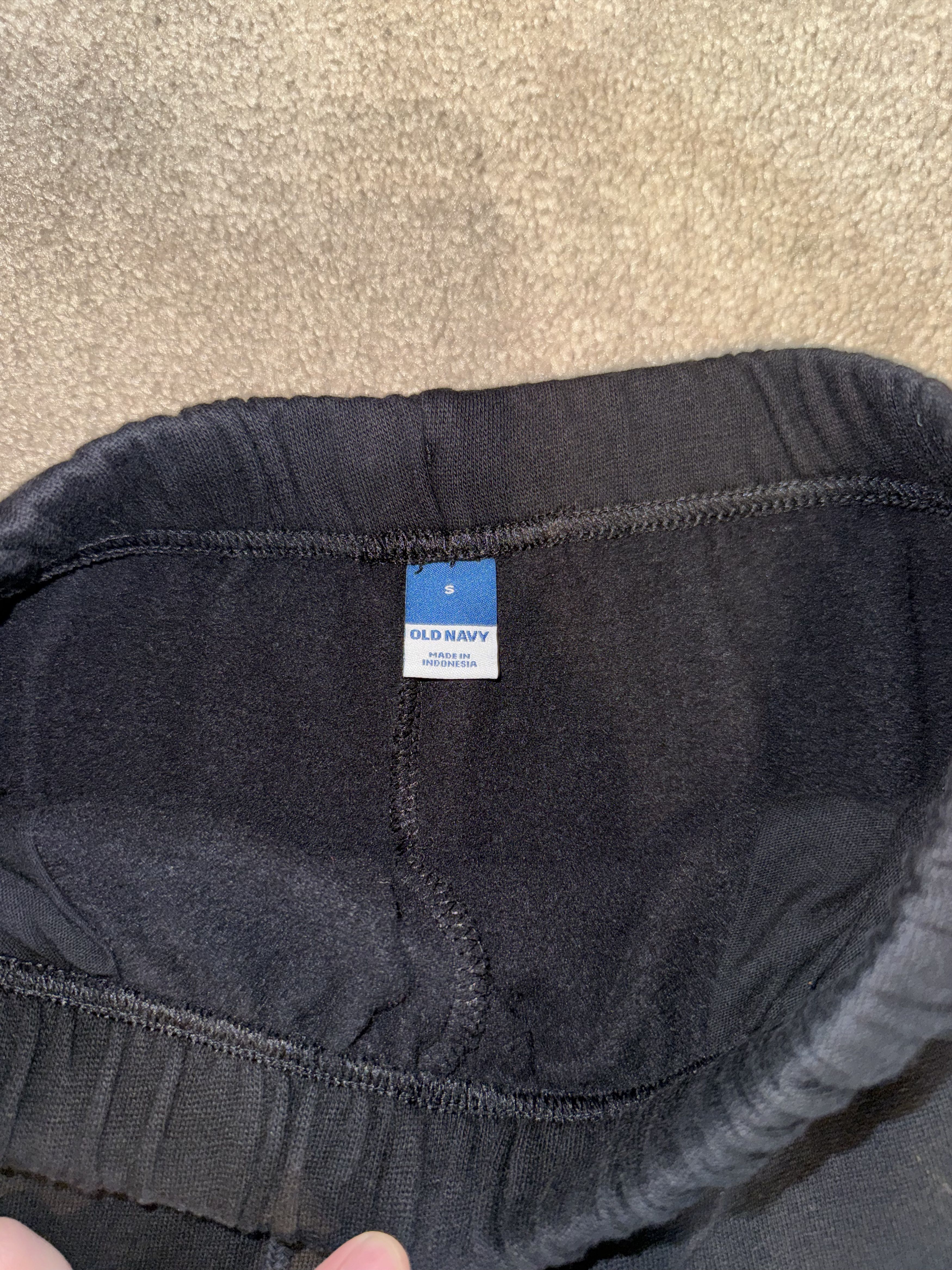 Old Navy Blank Baggy Black Sweats Old Navy Size US 36 / EU 52 - 2 Thumbnail