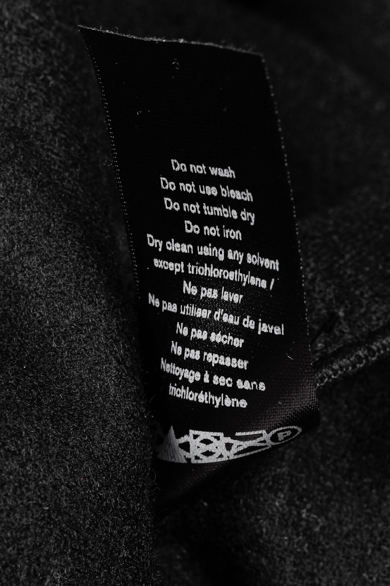 Rag & Bone Slade Black Wool Military Blazer
