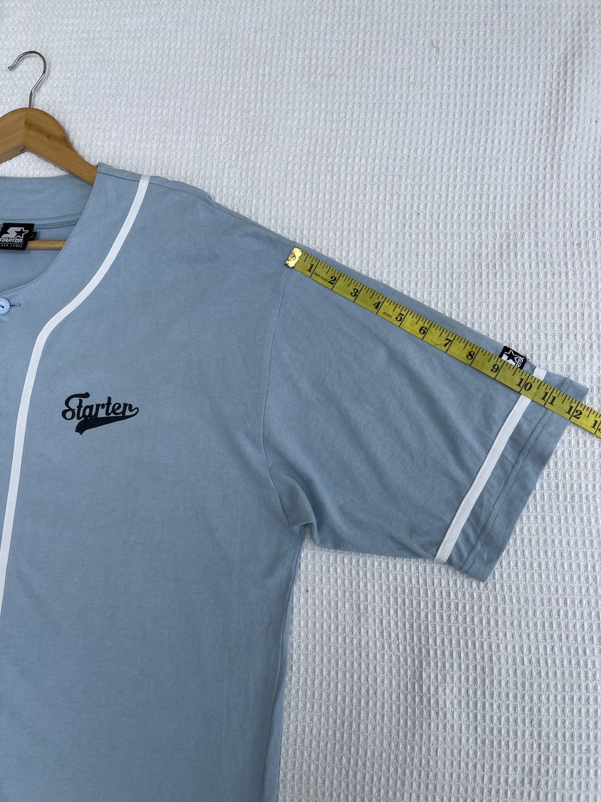 Black Label × Starter Last Drop🔥Rare🔥Starter Black Label Button Shirt Size US XXL / EU 58 / 5 - 17 Thumbnail