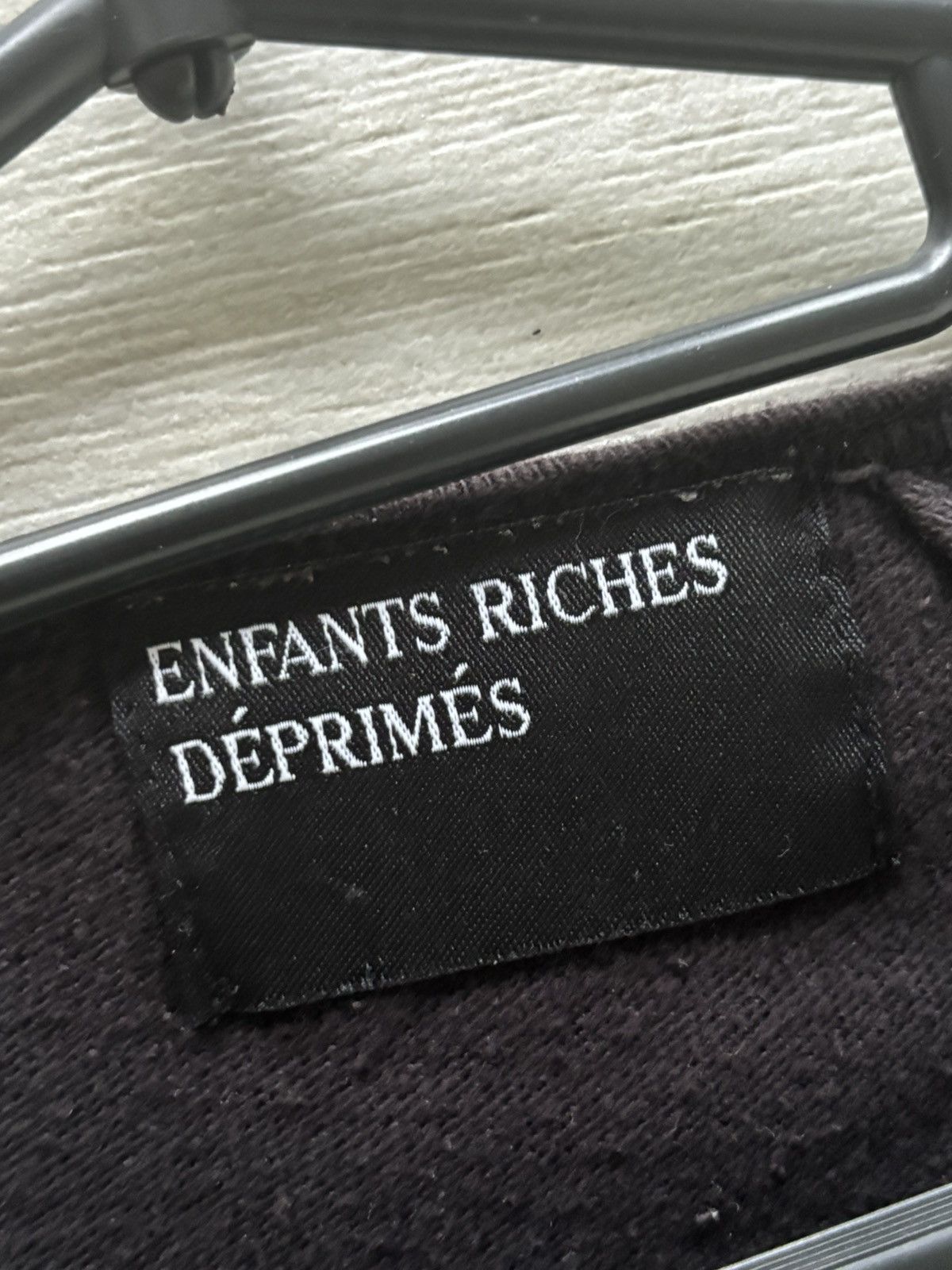 Enfants Riches Deprimes enfants riches deprimes destroyed black long sleeves Size US XL / EU 56 / 4 - 5 Thumbnail