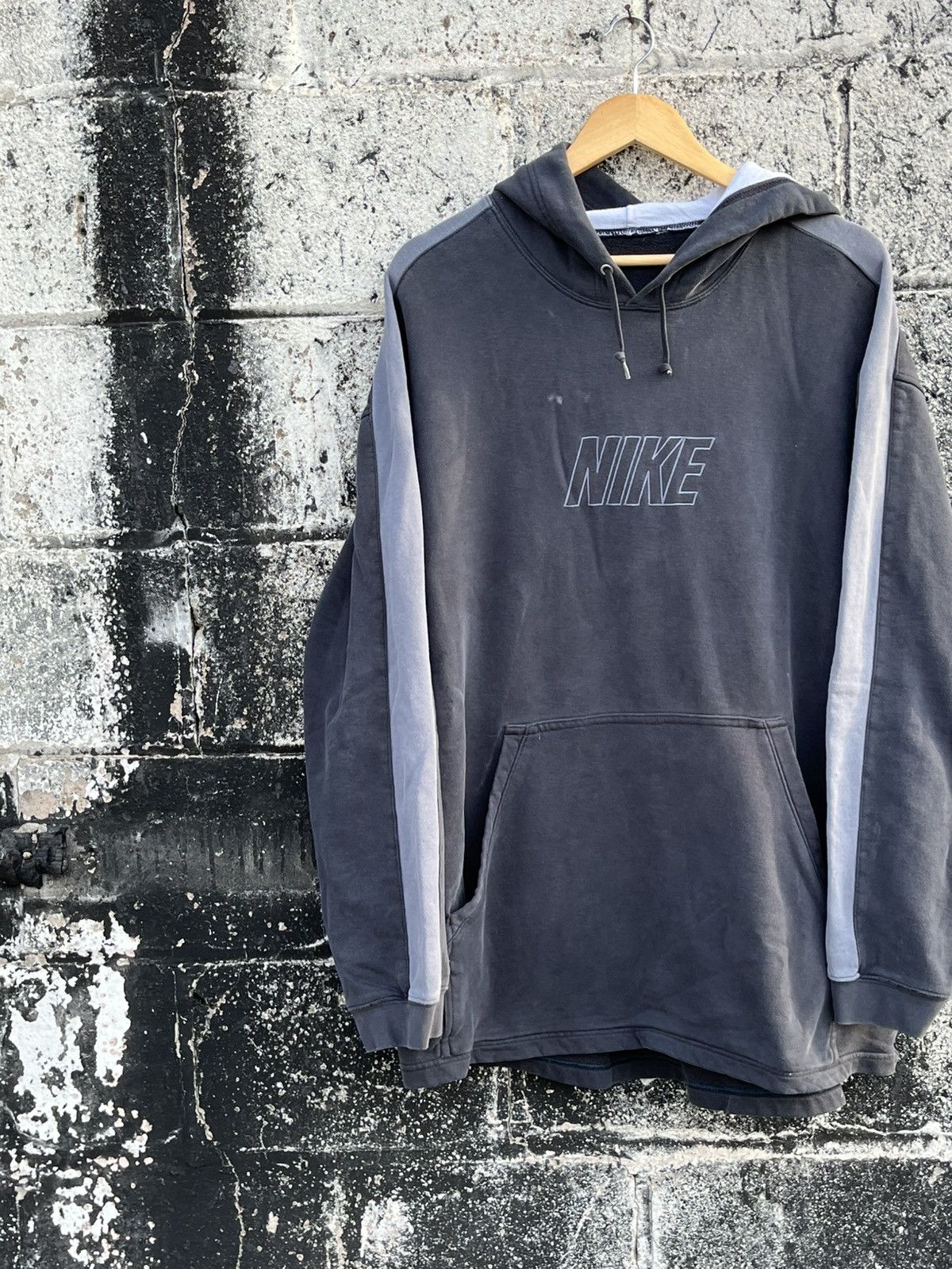 Other Nike y2k hoodie skater streetwear hype rare spell out Size US XXL / EU 58 / 5 - 3 Thumbnail