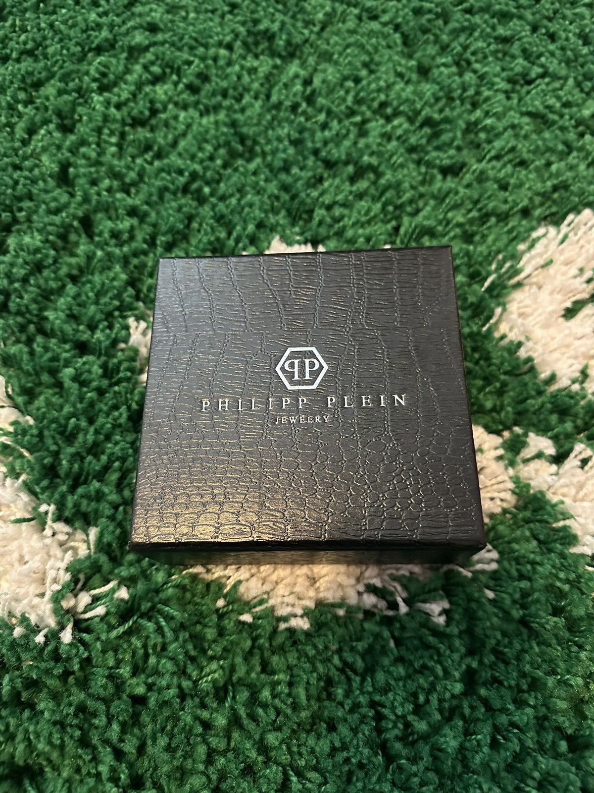 Philipp Plein Philipp Plein Gunmetal Bangle Bracelet Small Size ONE SIZE - 6 Thumbnail