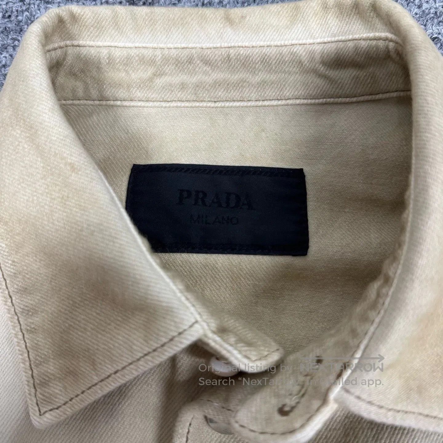 Prada Prada 25SS Triangle Logo Mud. Size US M / EU 48-50 / 2 - 6 Thumbnail