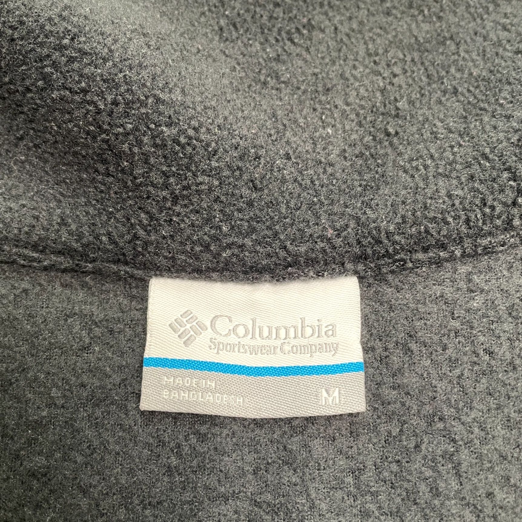 Vintage Columbia Vest Womens Medium Black Full Zip Fleece Pockets Benton Springs Outdoor Shirt? Size M / US 6-8 / IT 42-44 - 4 Thumbnail