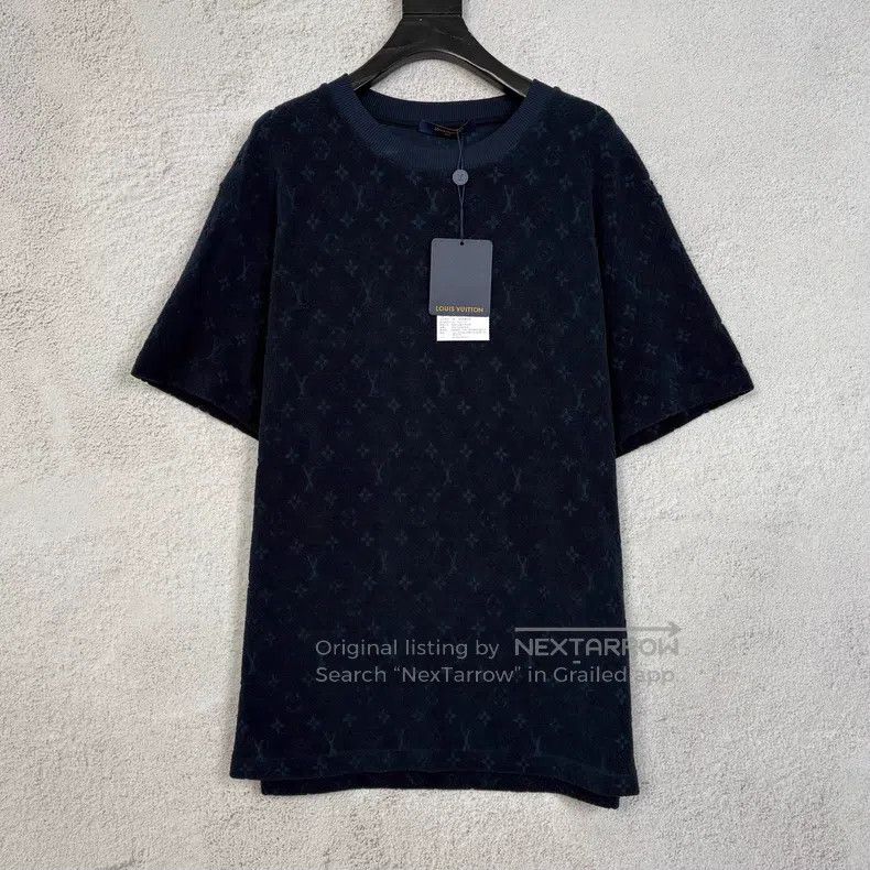 Louis Vuitton Louis Vuitton FW25 Pre-Fall Collection Navy Blue Round Nec Size US XL / EU 56 / 4 - 1 Thumbnail