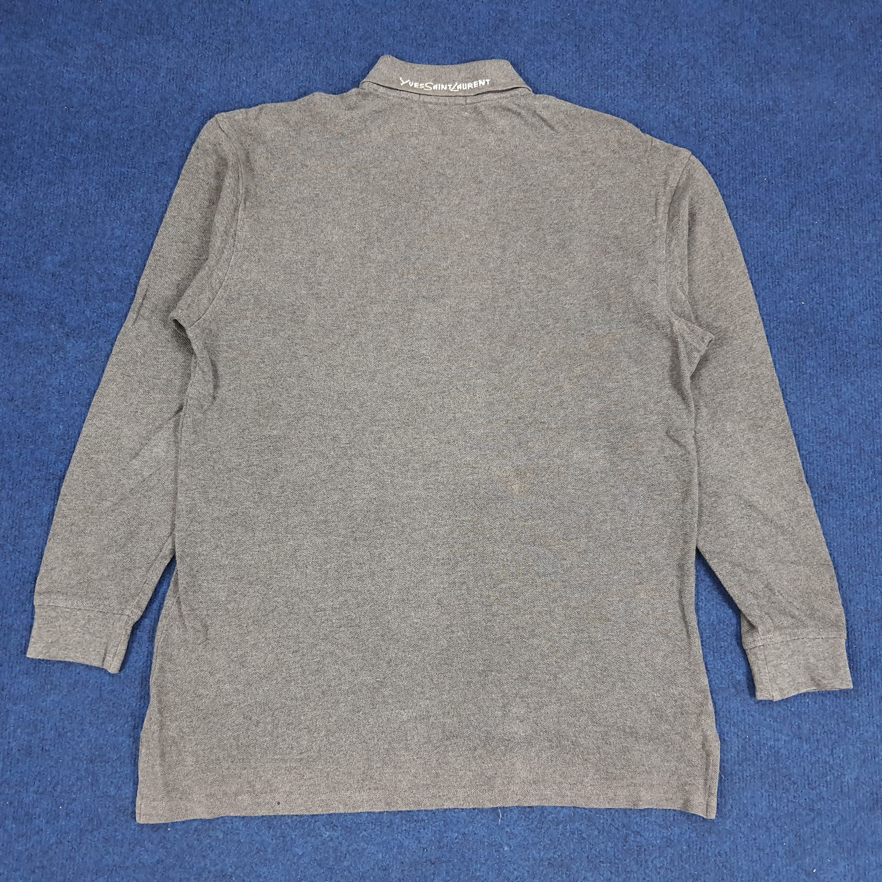 Vintage × Yves Saint Laurent Vintage Yves Saint Laurent YSL Pocket Logo Polo Shirt Size US M / EU 48-50 / 2 - 3 Thumbnail