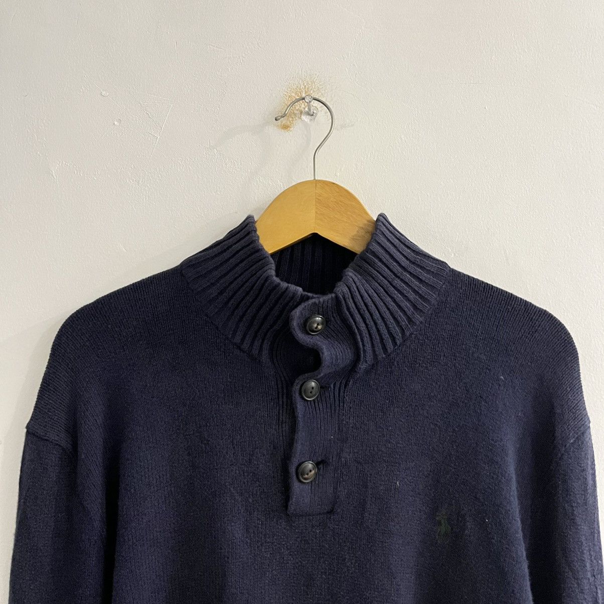 Polo Ralph Lauren Polo Ralph Lauren Halfbutton Knit Sweater Size US L / EU 52-54 / 3 - 8 Thumbnail
