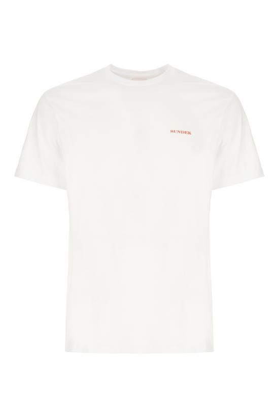 Sundek SUNDEK Men T-Shirts M5S257M618TEJ78W7 006W7 WHITE Size US XL / EU 56 / 4 - 1 Thumbnail